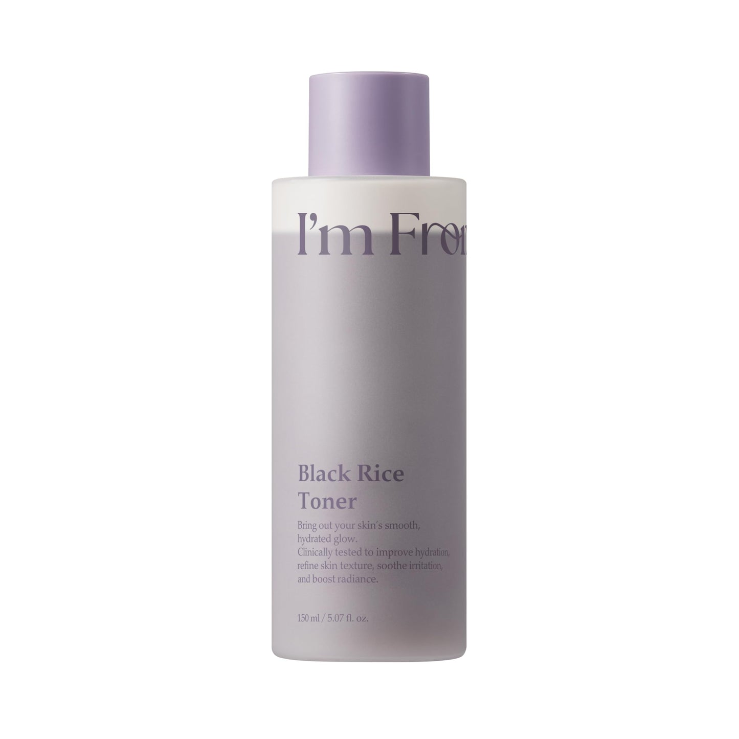 I'm from Black Rice Toner for Oily Skin, Sebum Control Toner, Lightweight, Niacinamide, Panthenol