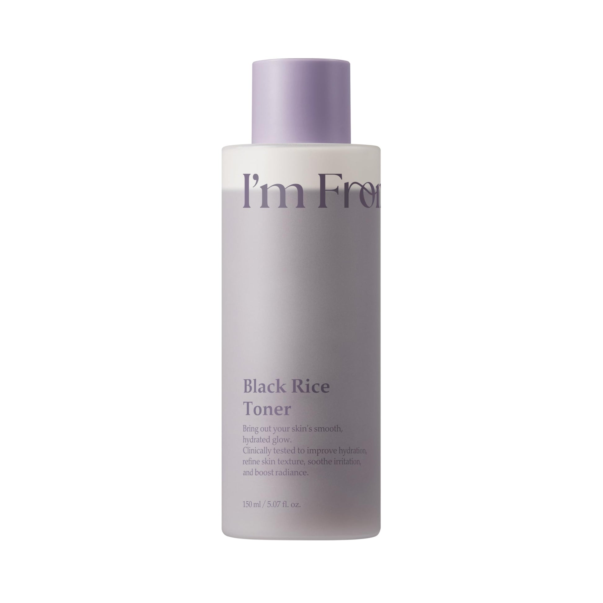 I'm from Black Rice Toner for Oily Skin, Sebum Control Toner, Lightweight, Niacinamide, Panthenol