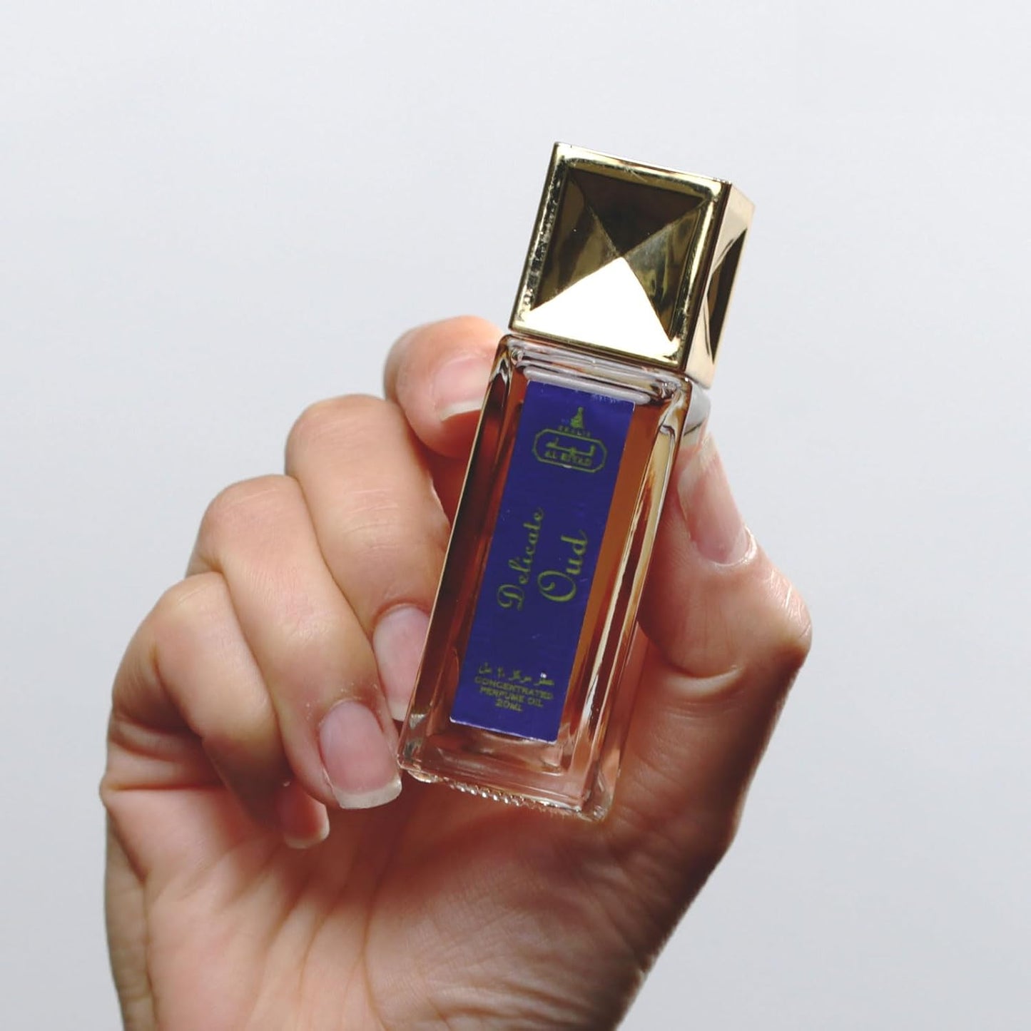 Maison d'Orient DELICATE OUD by ALRIYAD 20ML Oriental Woody Perfume Oil Roll-On - A Unisex Scent of Sophistication and Tradition. Travel Perfume Bottle. Travel Stuff