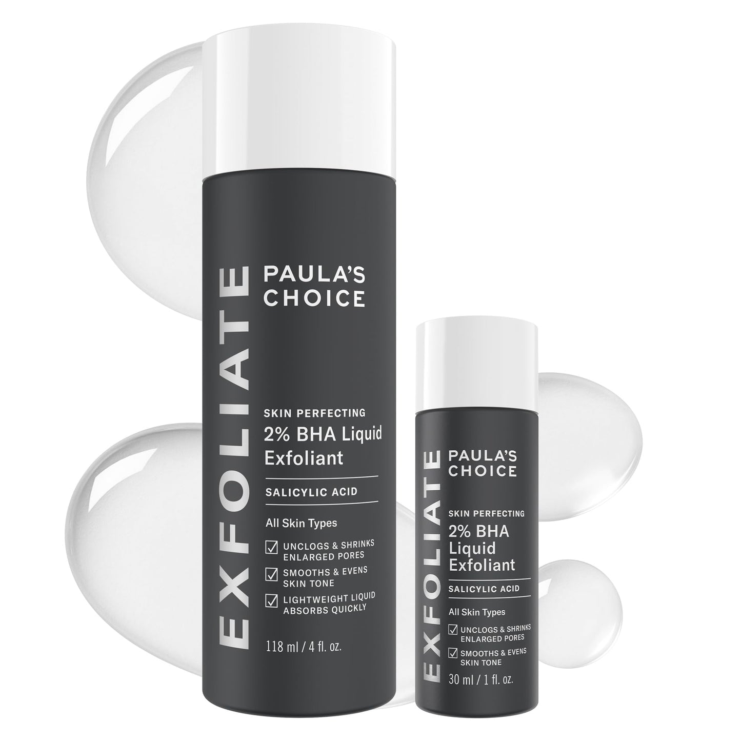Paula's Choice SKIN PERFECTING 2% BHA Liquid Exfoliant, 5 Fl Oz (Pack of 2)