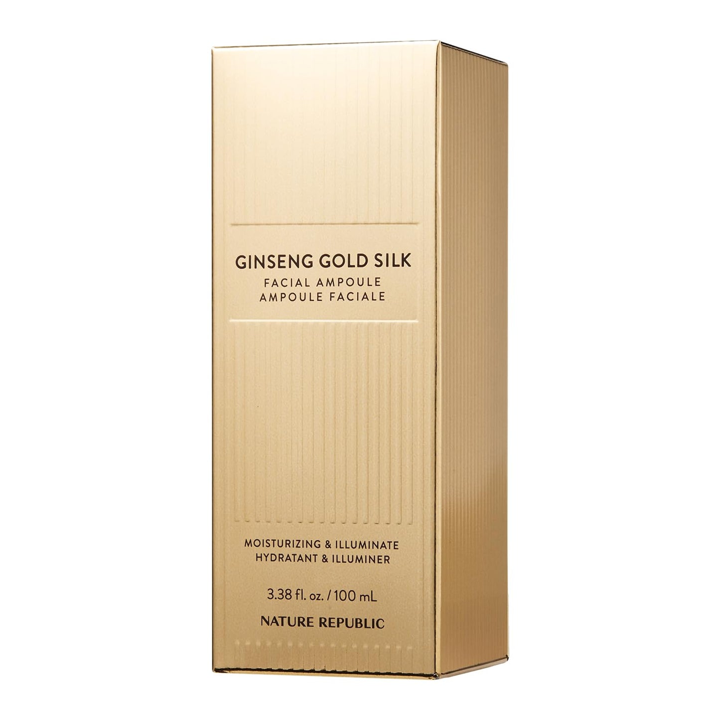 Nature Republic Ginseng Gold Silk Facial Ampoule | Hydrating Glow moisturizer for face, Niacinamide