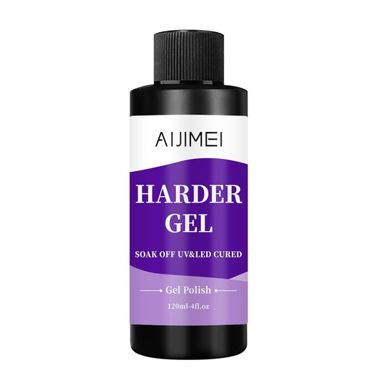 AIJIMEI 120ml Harder Gel Builder Gel Nail Builder Strengthener for Nail Art Versatile Use for All
