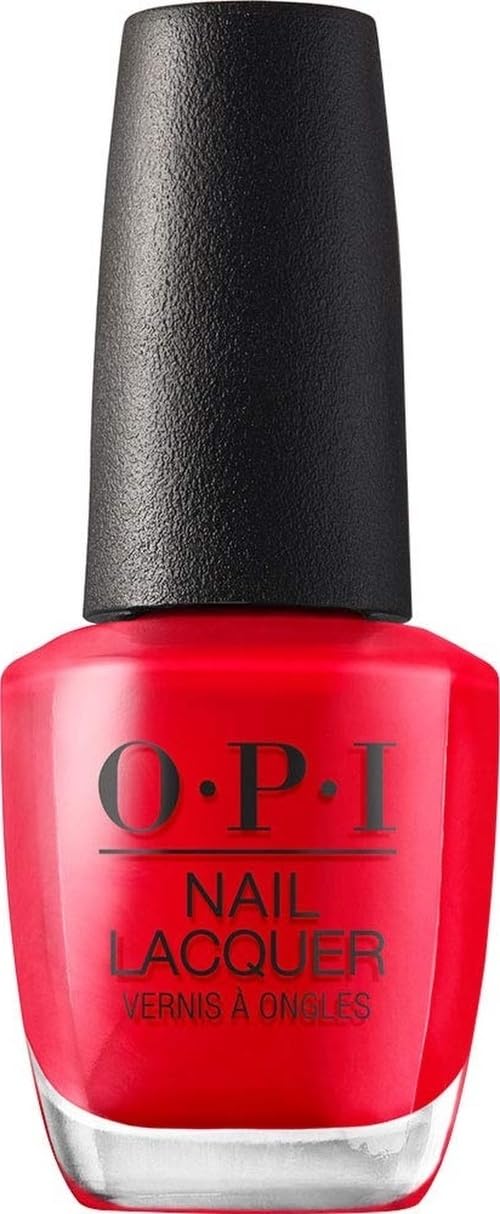 OPI Nail Lacquer Cajun Shrimp | Opaque Bright Coral Red Nail Polish