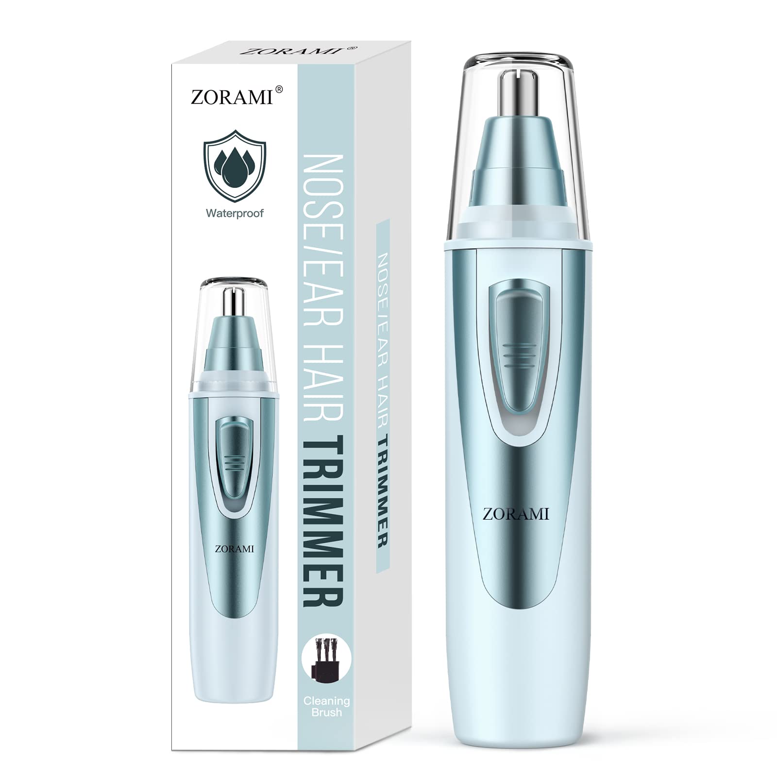 Ear and Nose Hair Trimmer Clipper - 2026 Professional Painless Eyebrow & Facial Hair Trimmer for