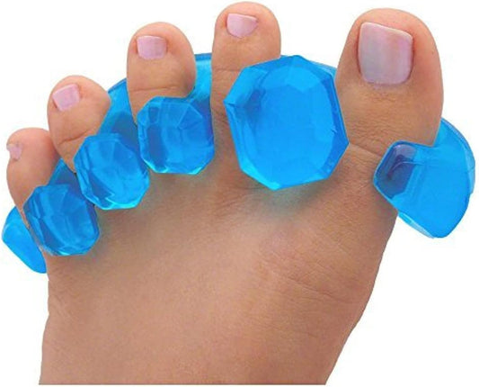 YogaToes GEMS: Gel Toe Stretcher & Separator - America’s Choice for Fighting Bunions, Hammer Toes