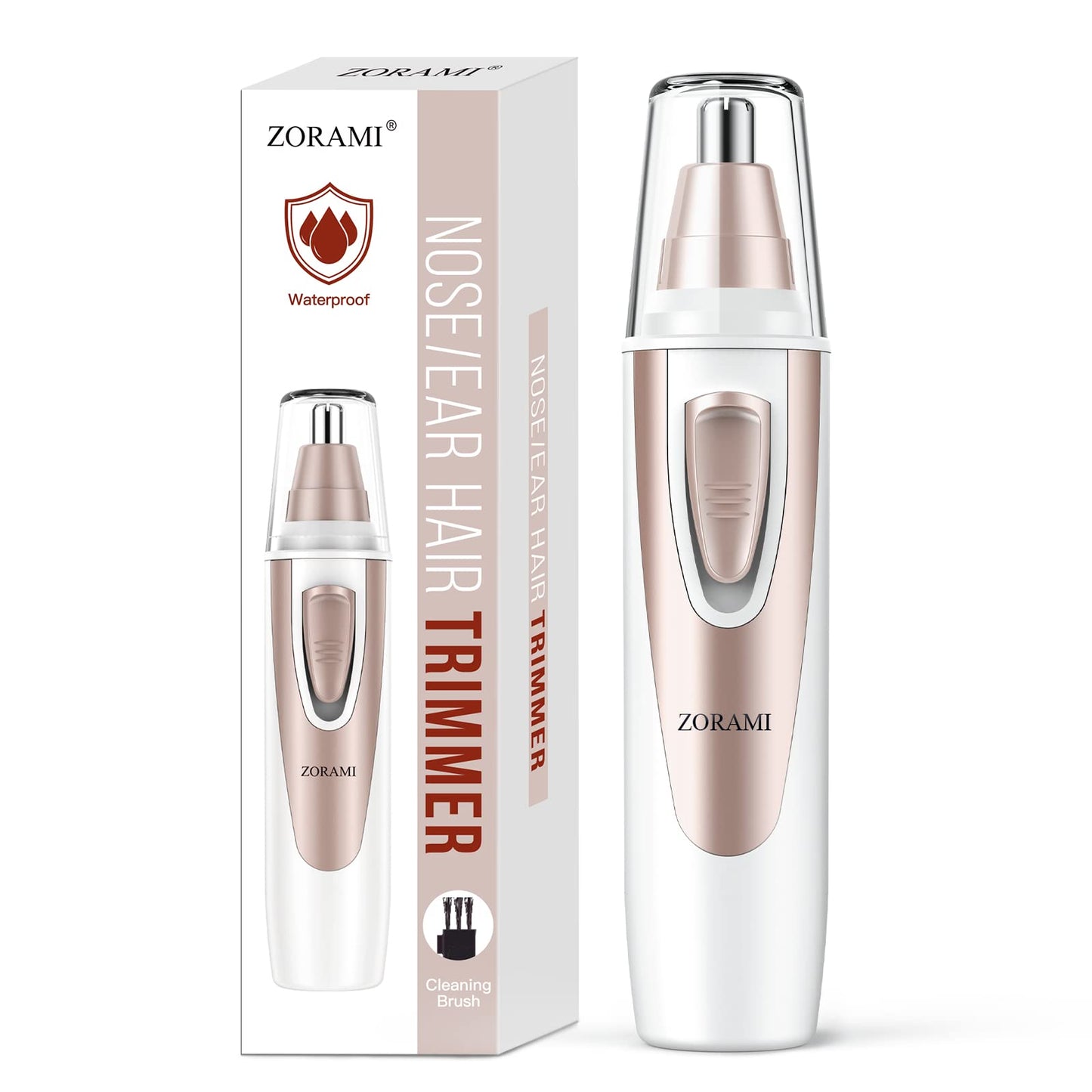 Ear and Nose Hair Trimmer Clipper - 2026 Professional Painless Eyebrow & Facial Hair Trimmer for