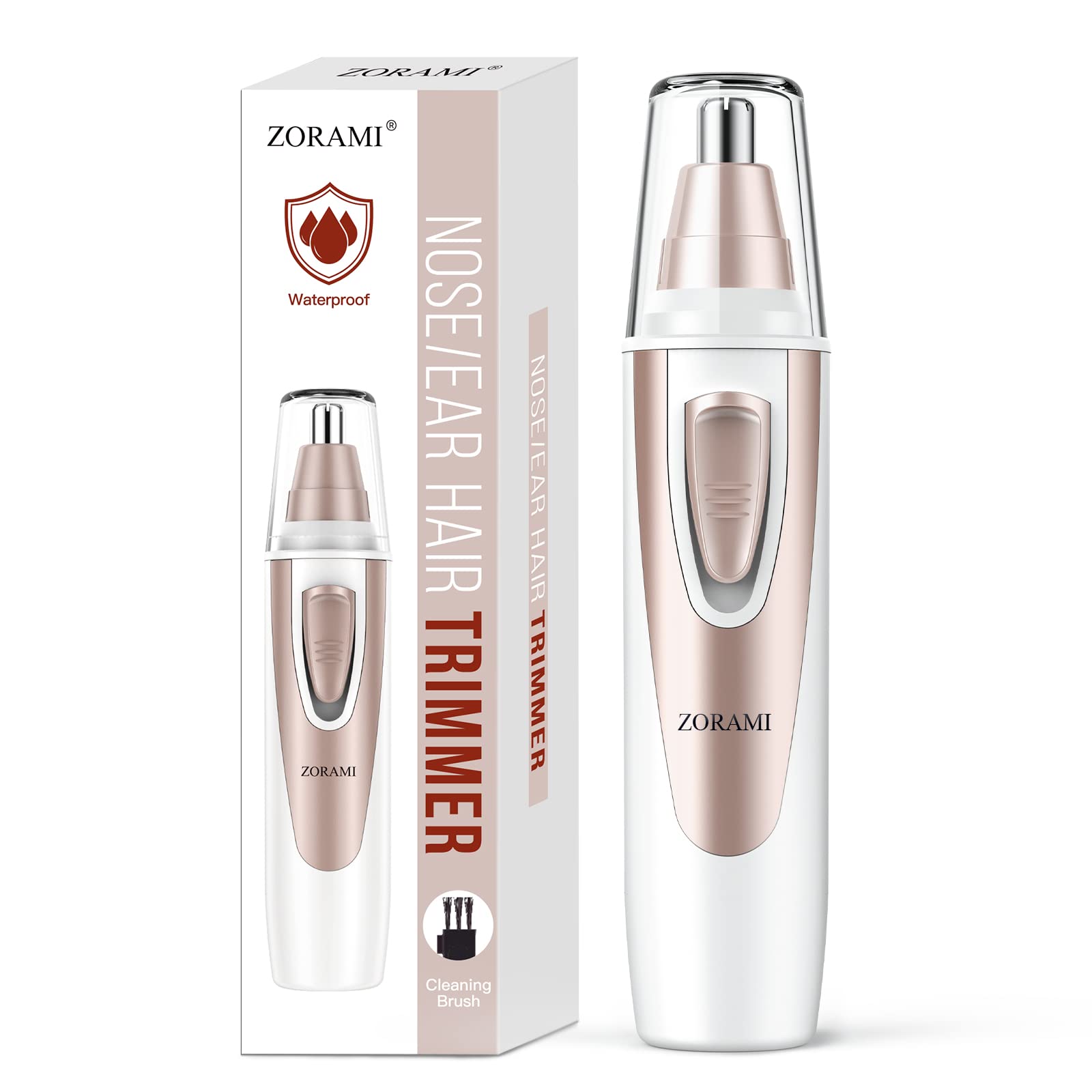 Ear and Nose Hair Trimmer Clipper - 2026 Professional Painless Eyebrow & Facial Hair Trimmer for