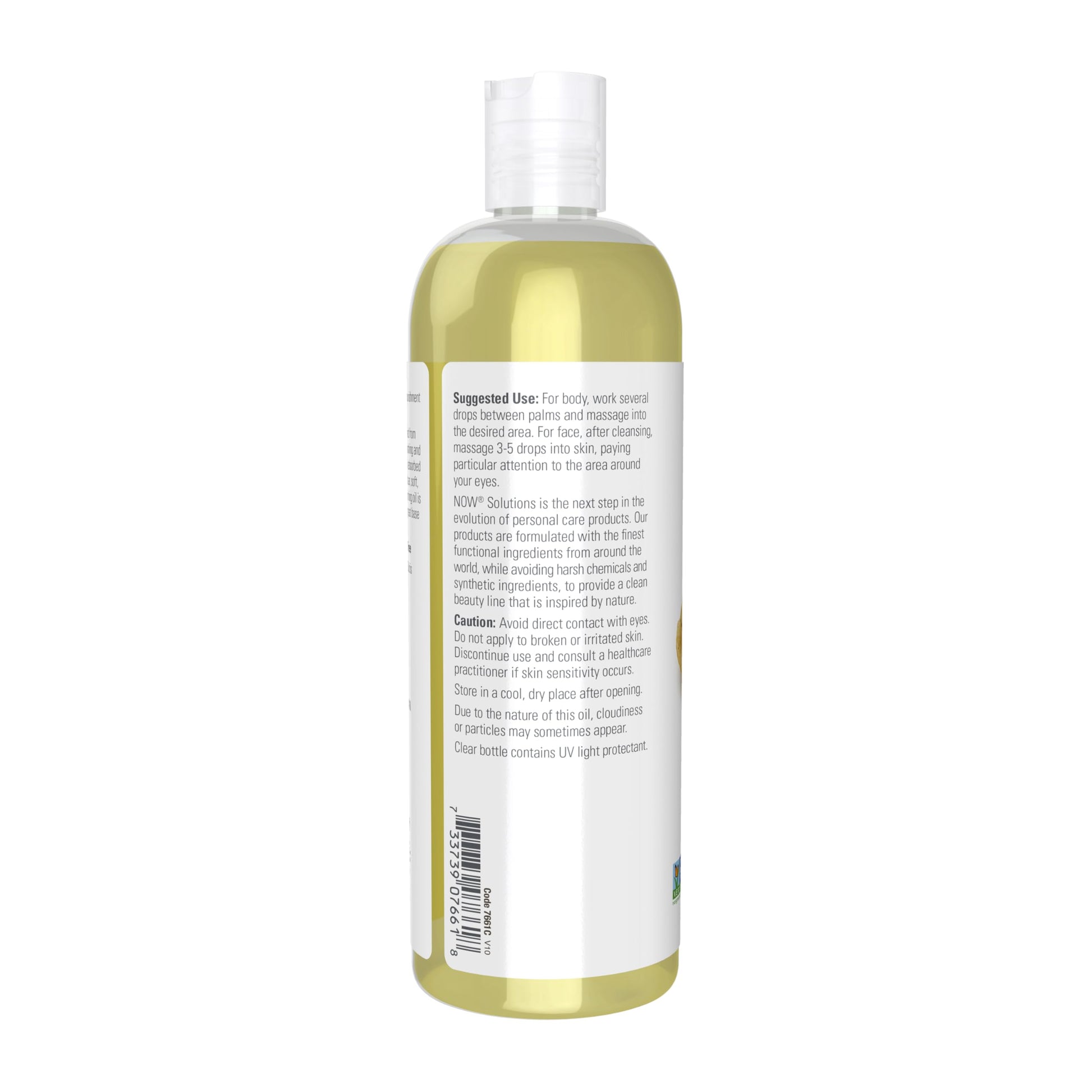 NOW Foods Solutions, Sweet Almond Oil, 100% Pure Moisturizing Oil, Promotes Healthy-Looking Skin