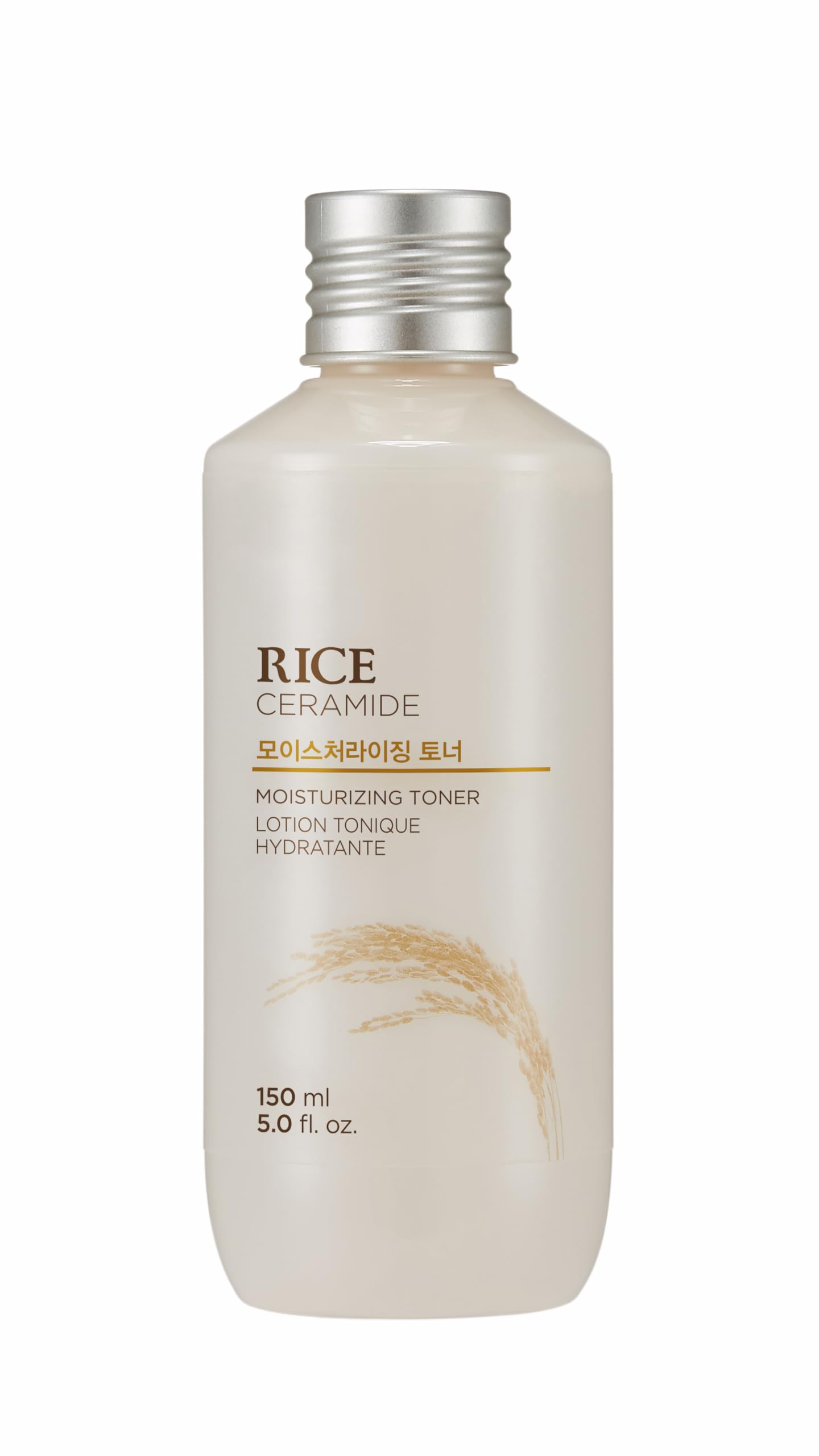THE FACE SHOP Rice Ceramide Moisturizing Toner, Hydrating with Rice Water, Targets Dryness