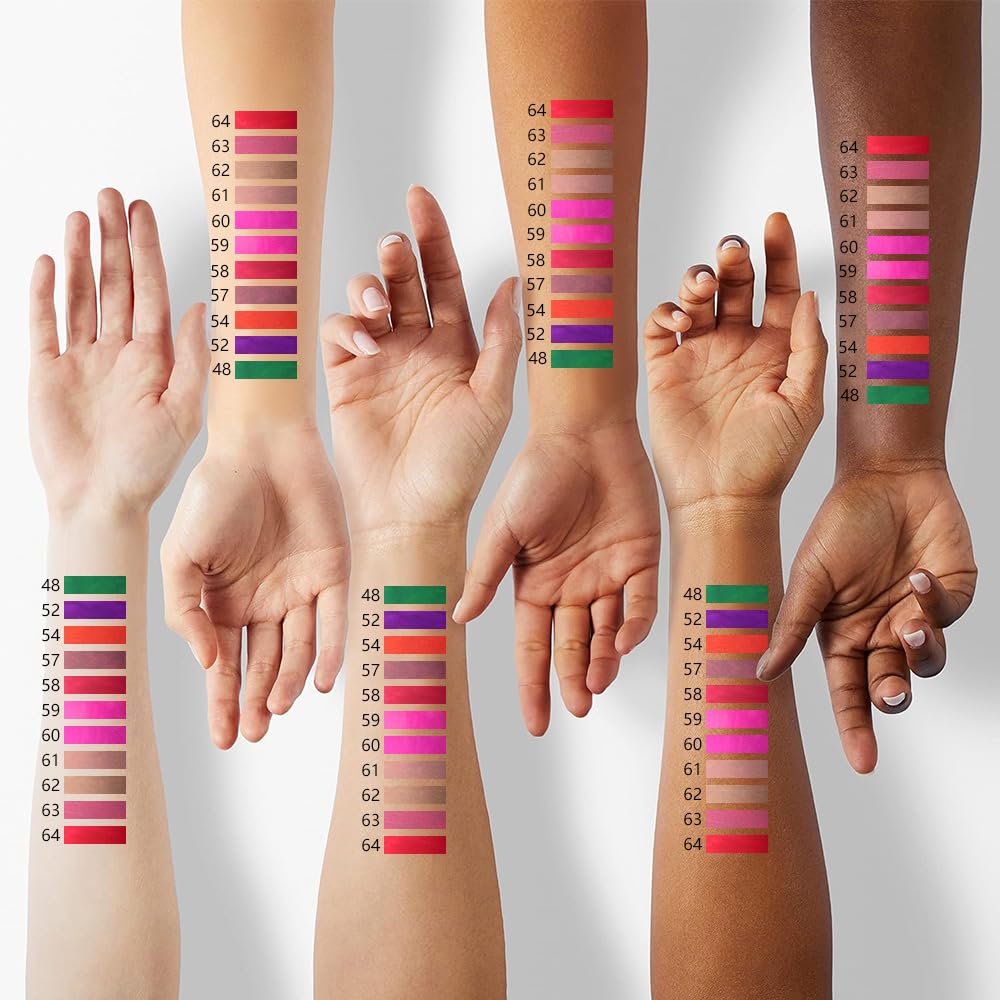 evpct 1Pcs Purple Matte Lip Liner & Liquid Lipstick Stain Makeup Set for Women, Purple Lip Liner Stain Long Lasting Waterproof Smudge Proof, Cruelty Free Lip Stick Makeup 24 hours originales, 52