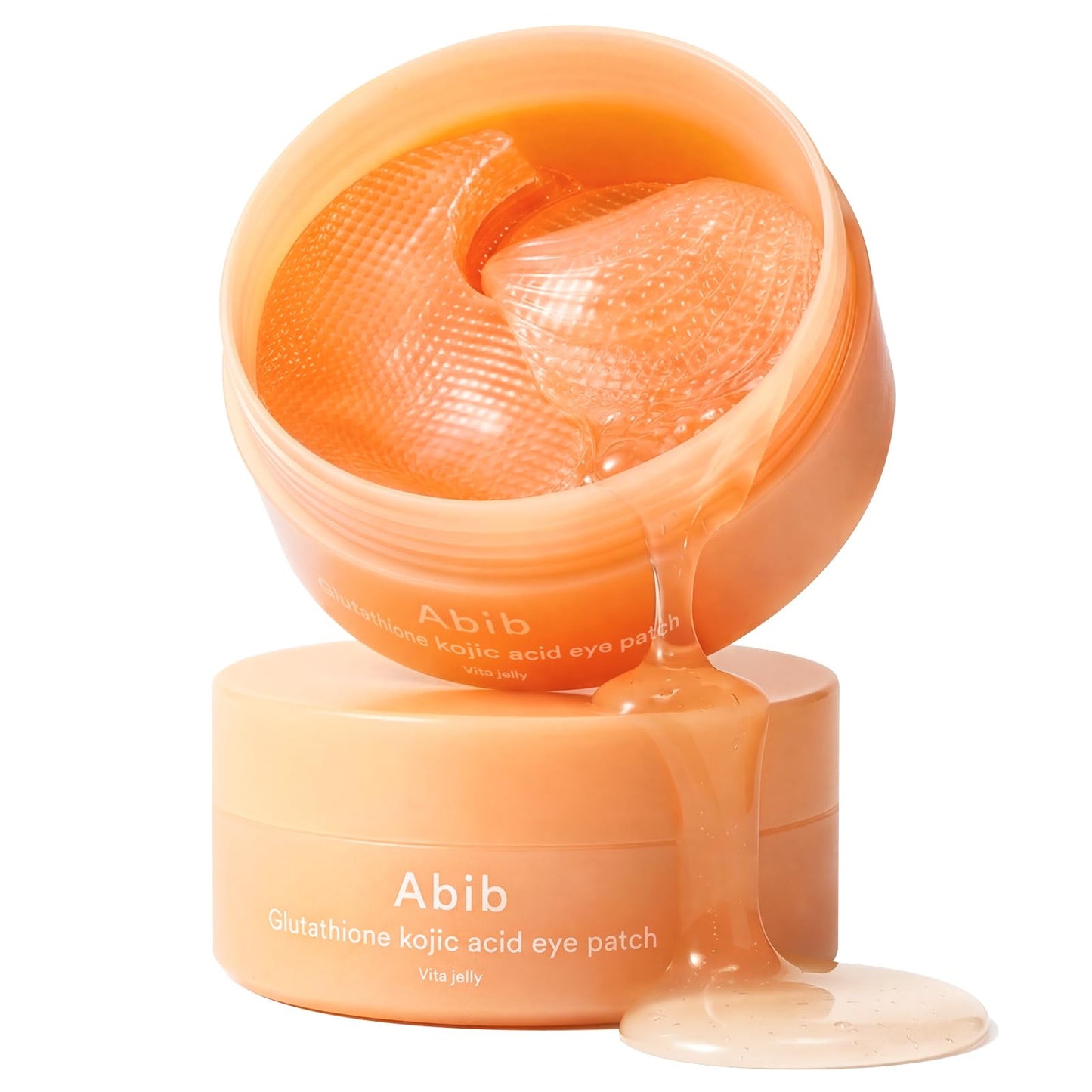 Abib Glutathione Kojic Acid Eye Patches for Radiance Dark Circles & Dark Spots, with Tone-up Jelly