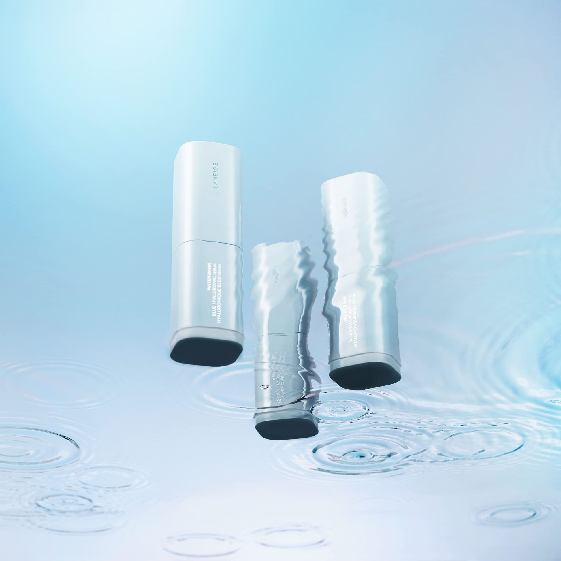LANEIGE Water Bank Blue Hyaluronic Serum: Hydrating Face Serum with Peptide & Green Tea Enzyme to