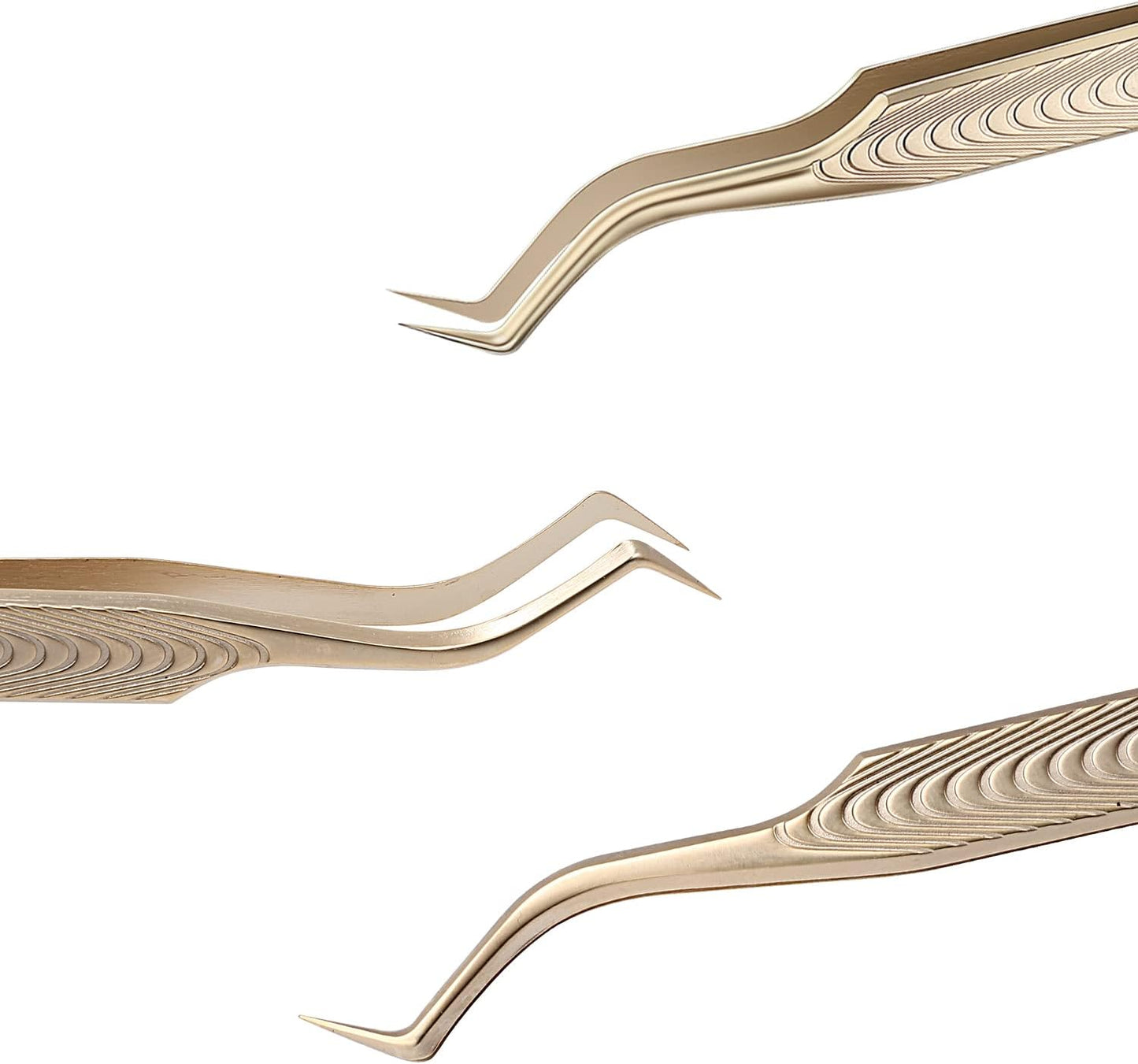 Ms.Queen Lash Tweezers for Eyelash Extension-Professional Lashing Tweezers for Mega Volume Mink Eyelashes Extensions Applying