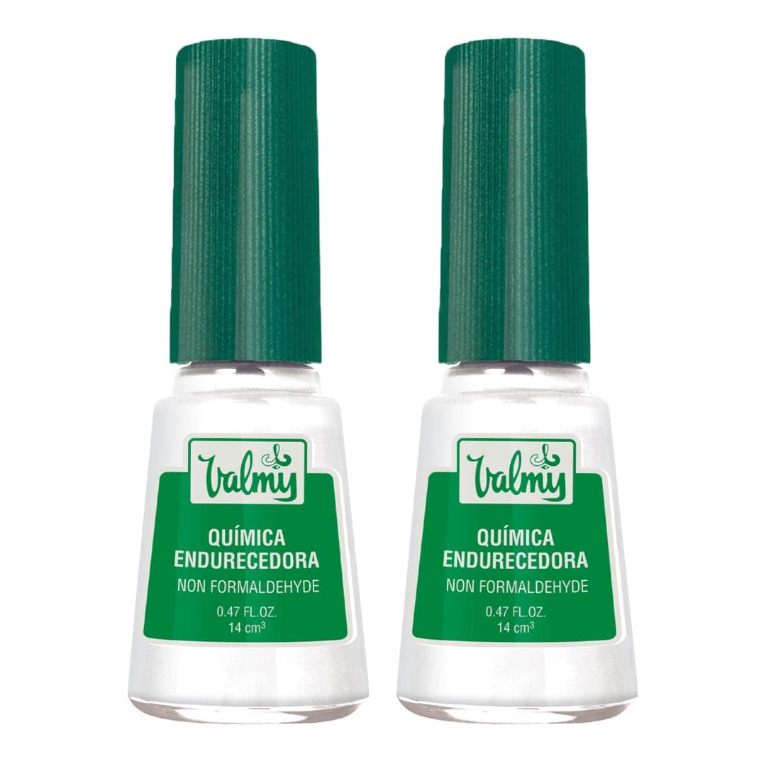 Nail Hardener & Nail Strengthener for Thin Nails and Growth - Nail Growth Treatment, Protection & Nail Repair for Damaged Nails - Formaldehyde-Free Base Coat Nail Polish, 0.47 Fl oz (2 pack)