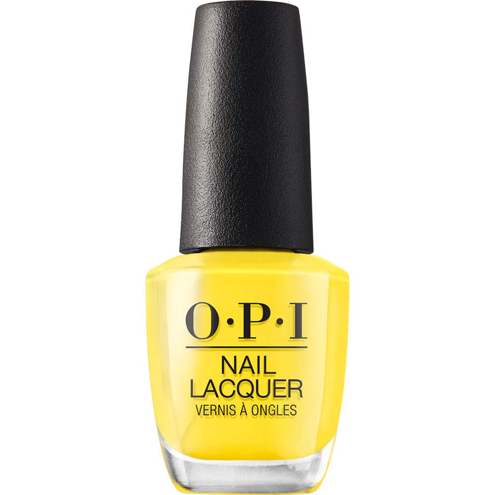 OPI Nail Lacquer Exotic Birds Do Not Tweet | Opaque Soft Yellow Nail Polish