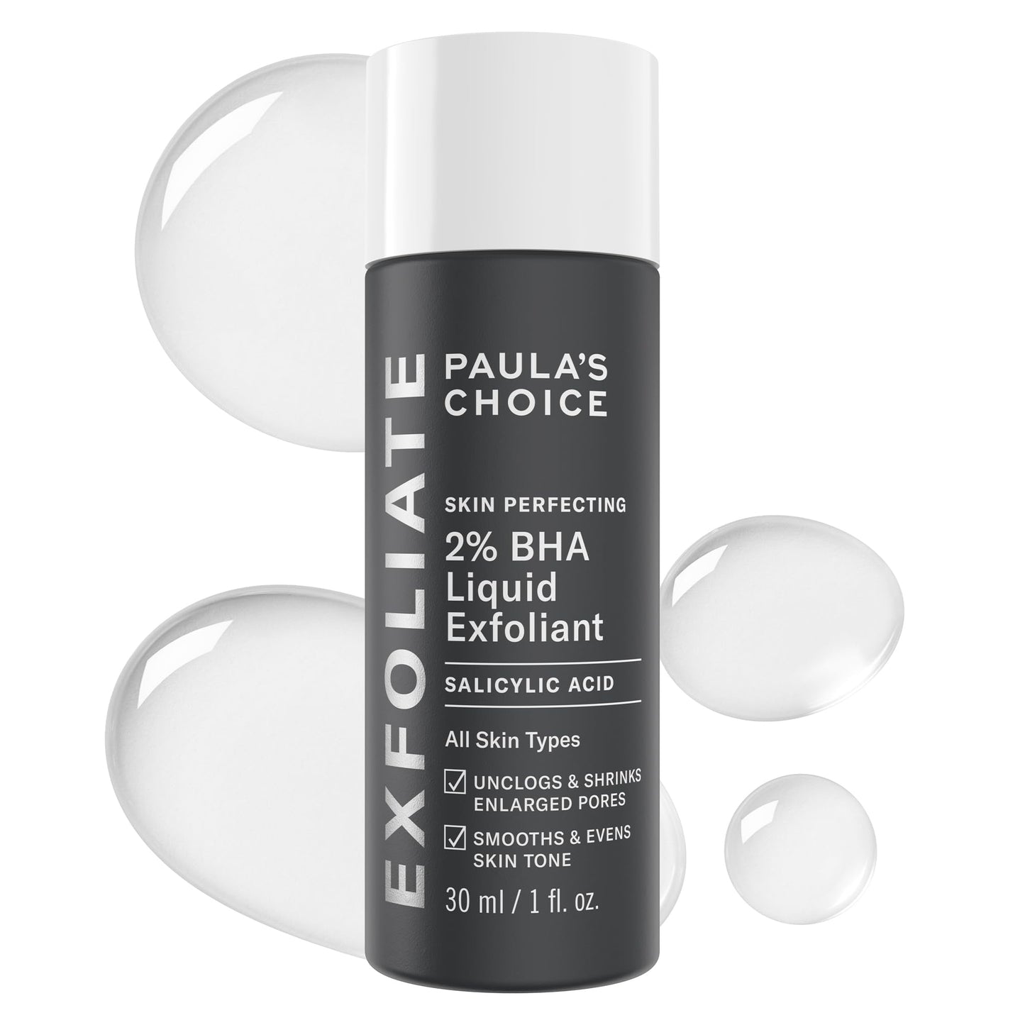 Paula's Choice SKIN PERFECTING 2% BHA Liquid Exfoliant, 1 Fl Oz