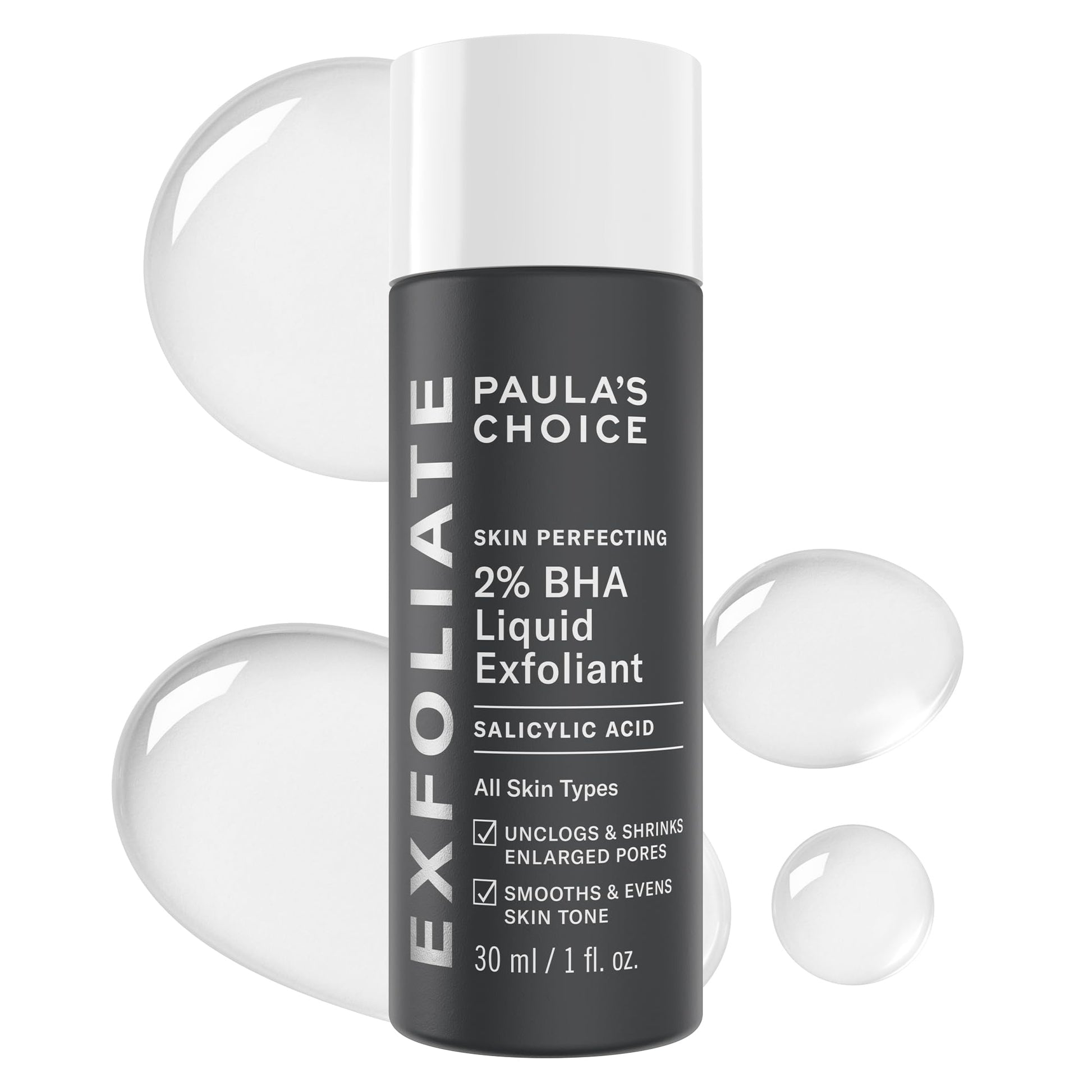 Paula's Choice SKIN PERFECTING 2% BHA Liquid Exfoliant, 1 Fl Oz