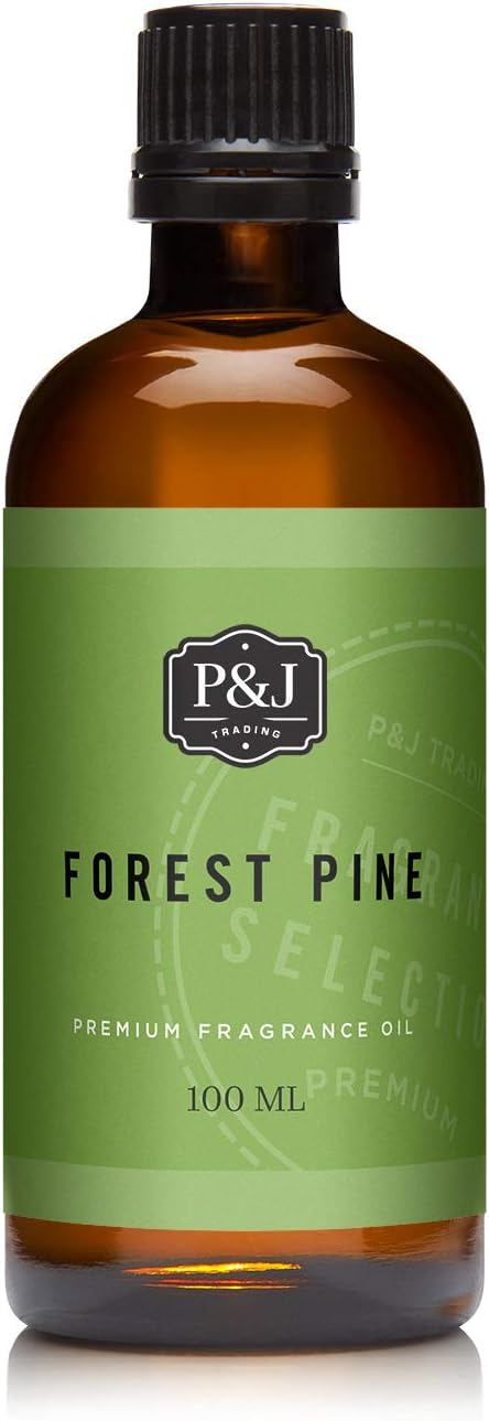 P&J Trading - Forest Pine Scented Oil 100ml - Fragrance Oil for Candle Making, Soap Making, Diffuser Oil