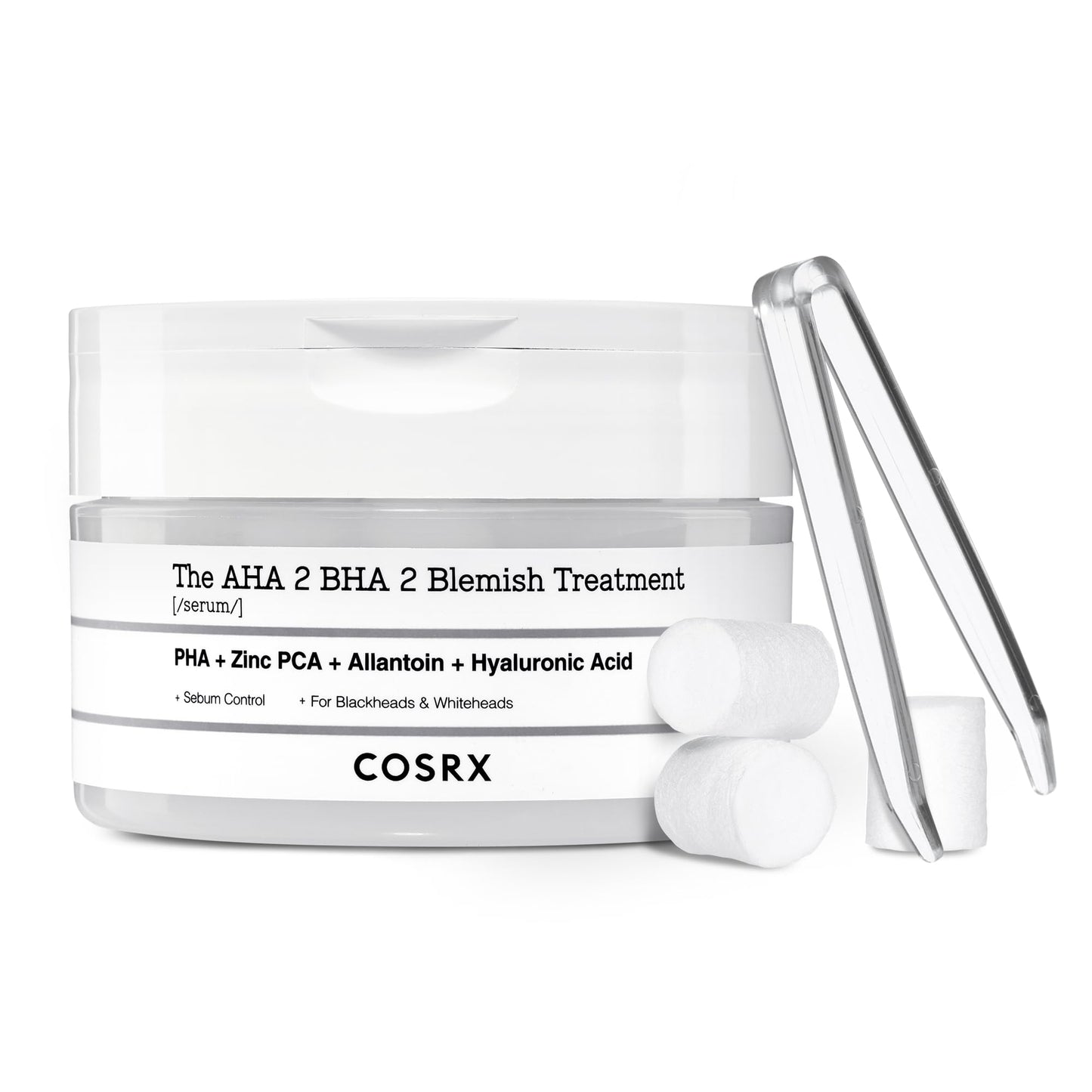 COSRX AHA 2% BHA 2% Blemish Treatment Serum, Quick & Easy Spot Care (50g)