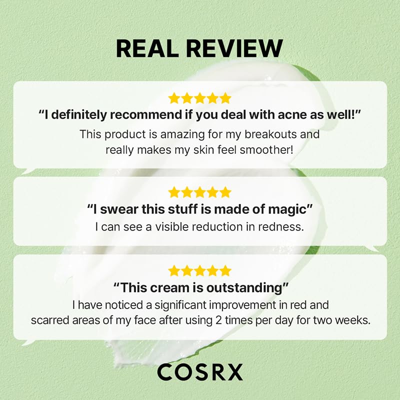 COSRX Centella Blemish Cream, 1.05 fl.oz / 30g | Centella | Korean Skin Care, Vegan, Cruelty Free
