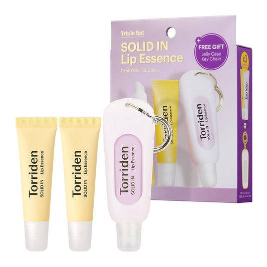 Torriden SOLID In Ceramide Lip Essence 0.37 fl.oz * 3 (Pack of 3) | Moisturizing Lip Essence for