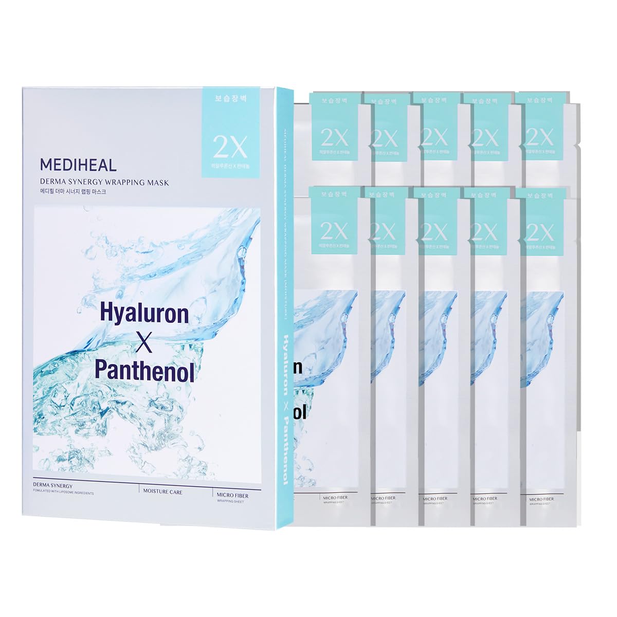 MEDIHEAL Derma Synergy Wrapping Mask for Moisturizing Barrier (10ea)