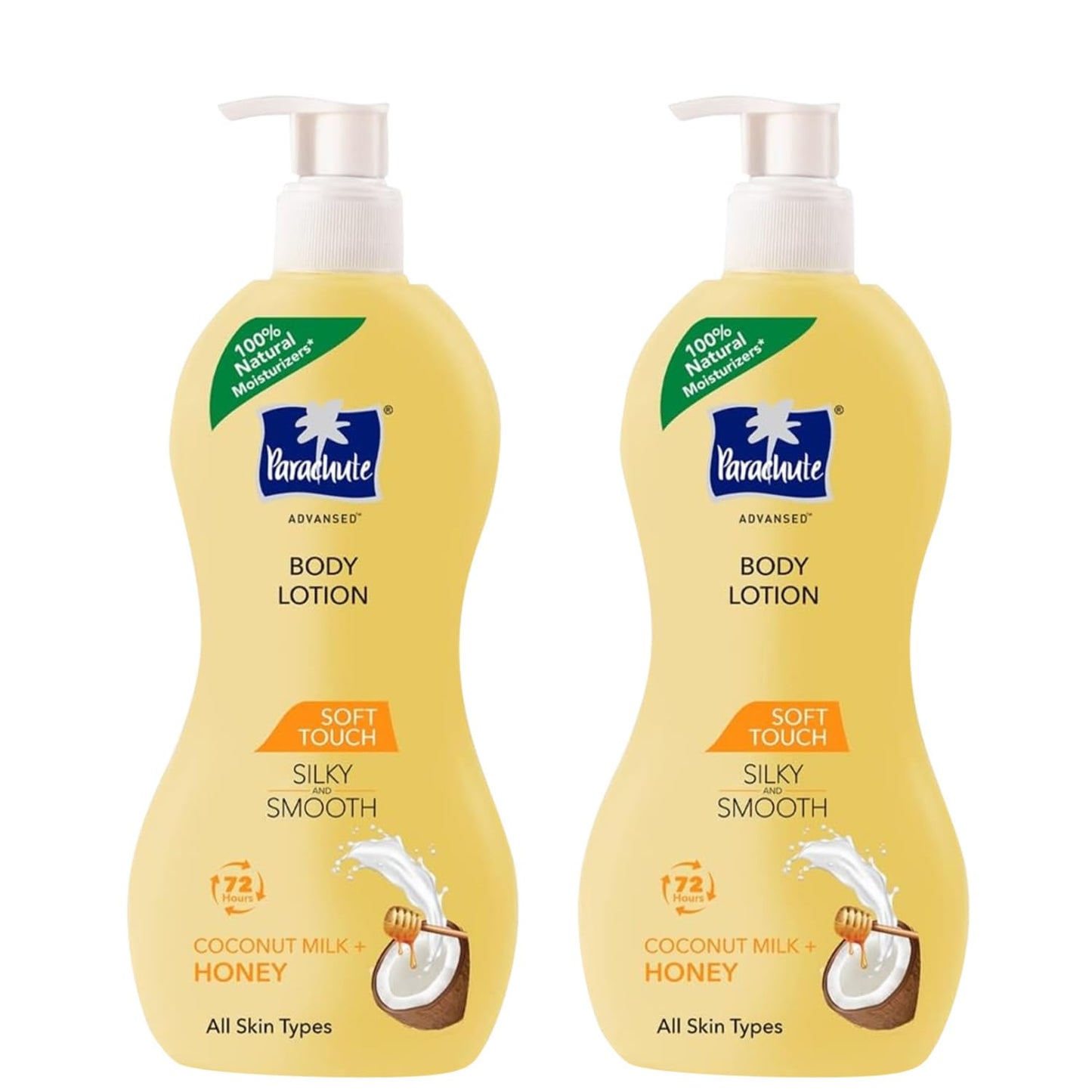 Parachute Advansed Soft Touch Body Lotion with Pure Coconut Milk & Honey |For Women & Men | All