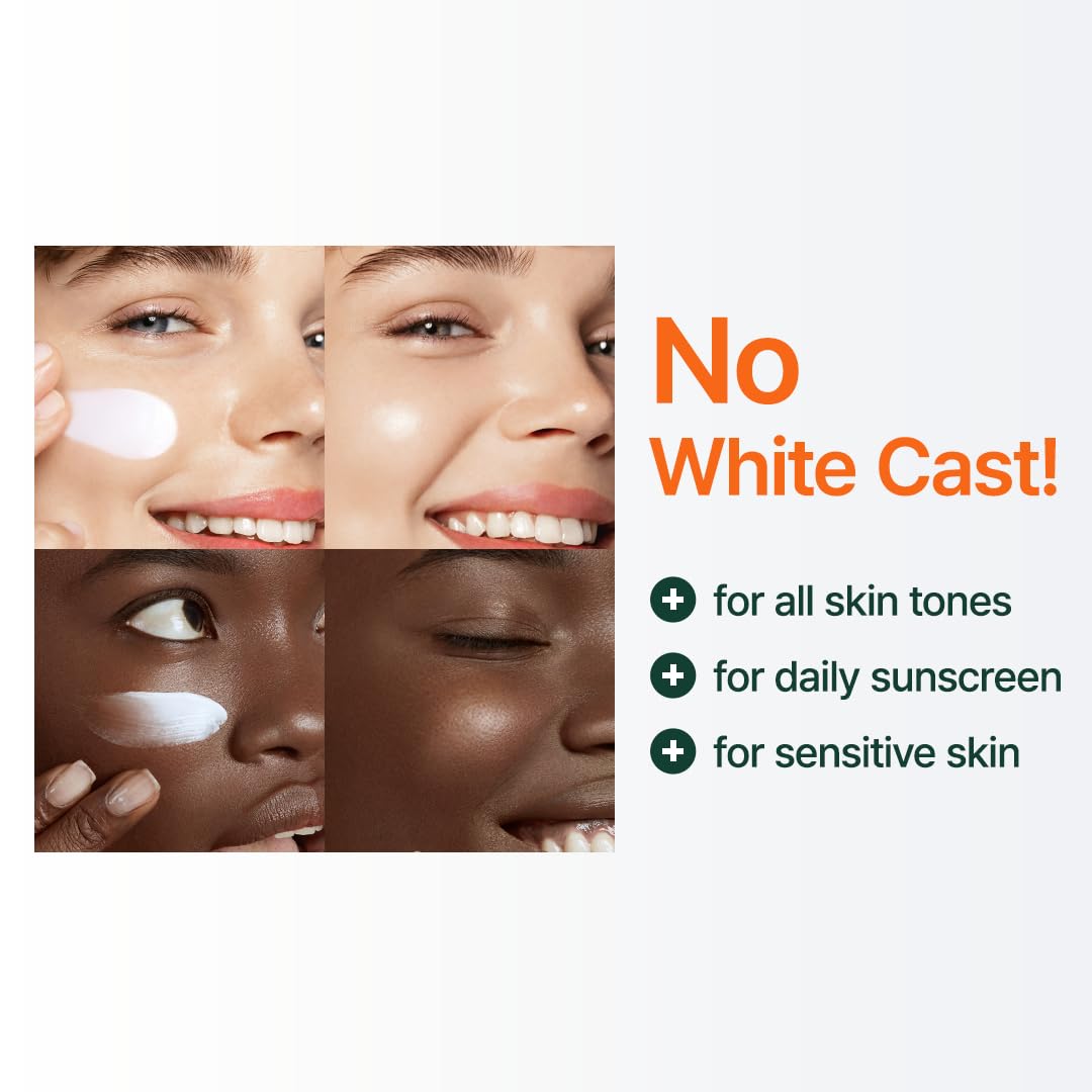PURITO Korean Sunscreen SPF 50 for Sensitive Skin, 2.02 fl.oz