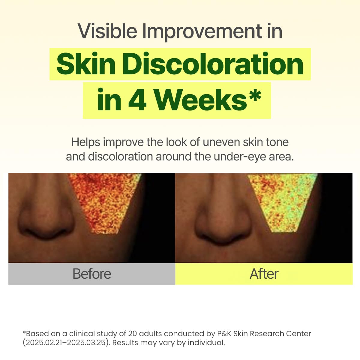 GOODAL Green Tangerine Vitamin C Dark Circle Eye Cream | Intensive Dark Circle Relief and