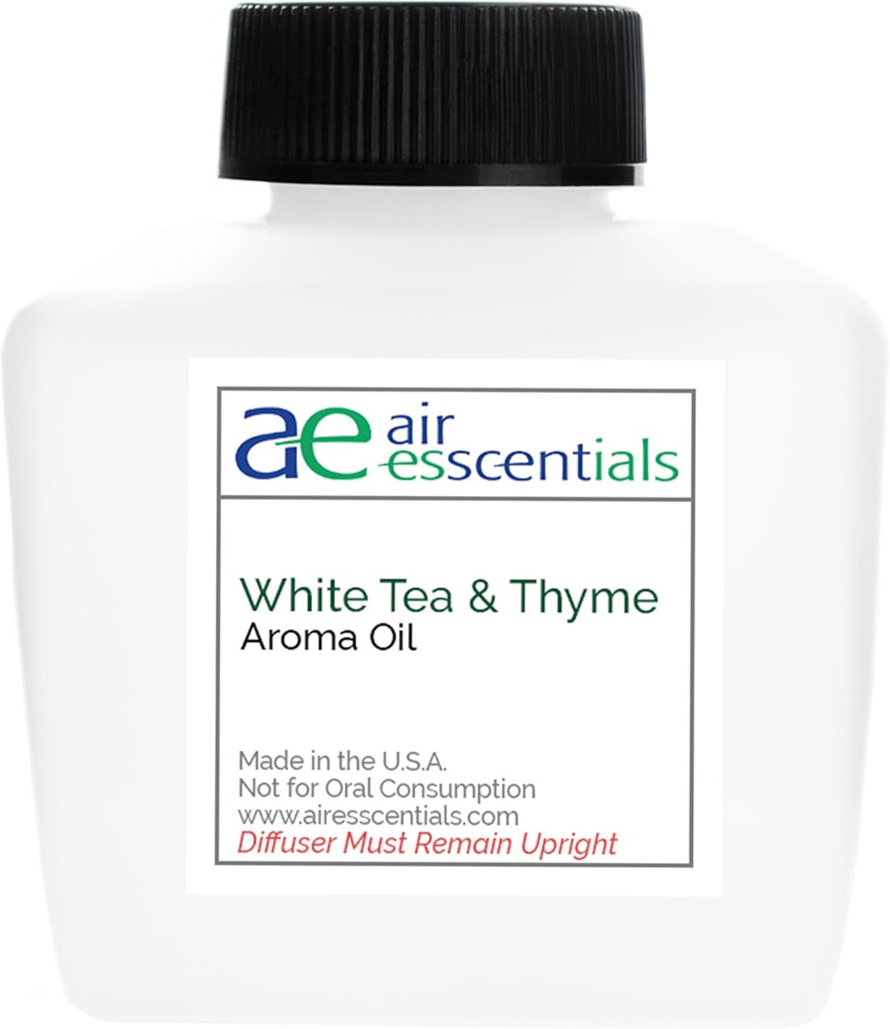 White Tea & Thyme Aroma Oil, Essential Oils Blend for Diffusers & Scent Machines, Rose Petals, Thyme & Balsam, Aromatherapy, Cold Air Diffuser Compatible, 100 mL