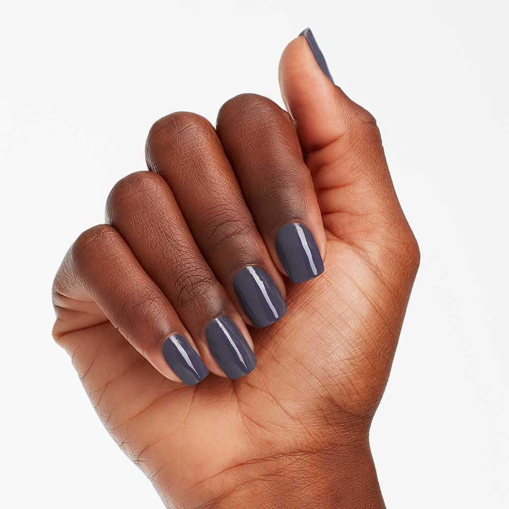 OPI Nail Lacquer Less is Norse | Opaque Dark Blue Nail Polish