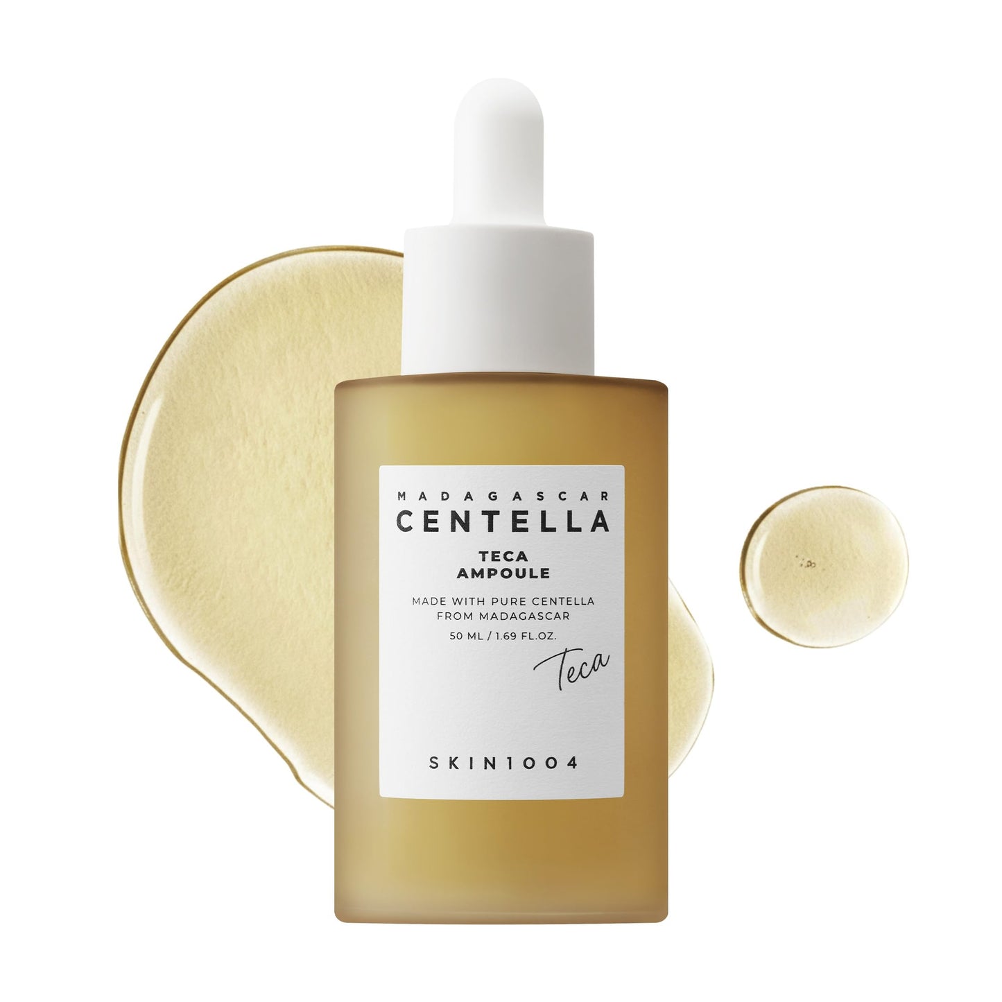 SKIN1004 Madagascar Centella TECA Ampoule, Face Serum with 50X Centella TECA Technology, PDRN for