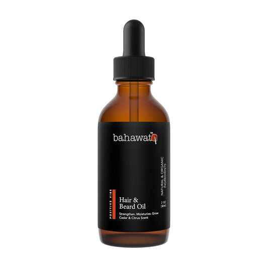 Premium Beard Oil Conditioner & Softener - Positive Vibe - 2 ounce - Beard Itch and Dry Skin Relief