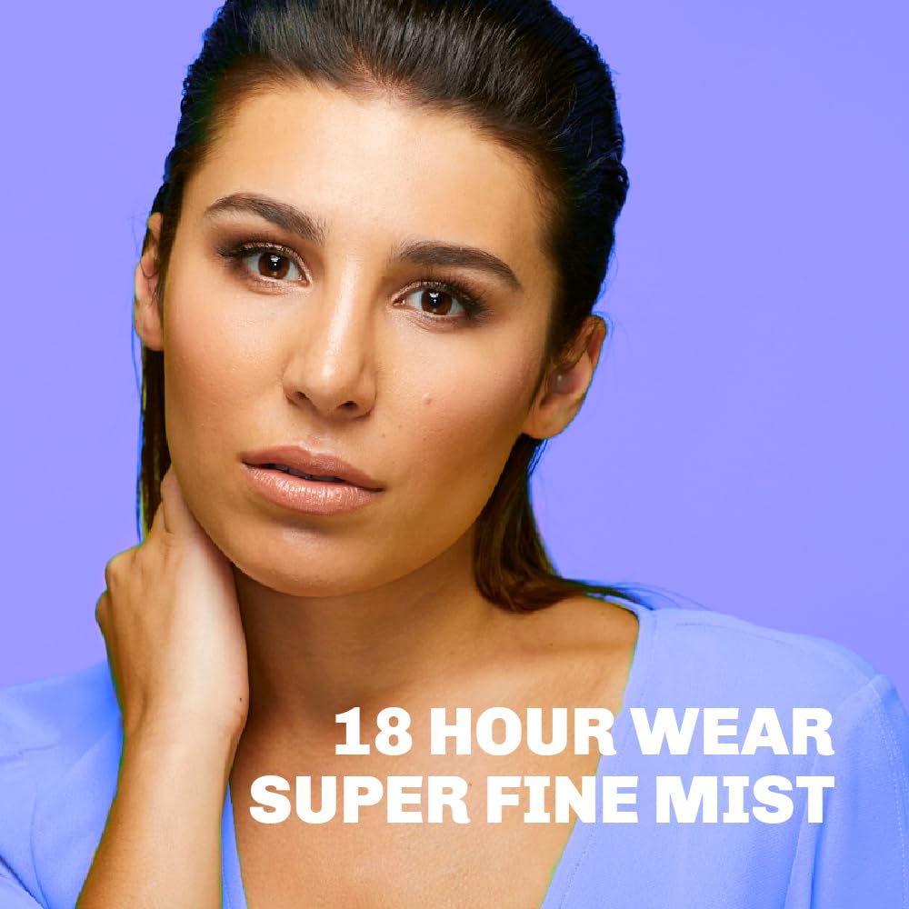 AEROBLEND Pro Makeup Setting Mist – Long-Lasting Matte Finish Setting Spray, Smudge-Proof & Waterproof for All-Day Hold