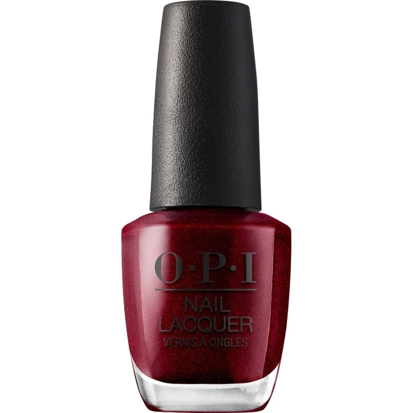 OPI Nail Lacquer I'm Not Really a Waitress | Opaque Dark Red Pearl Polish