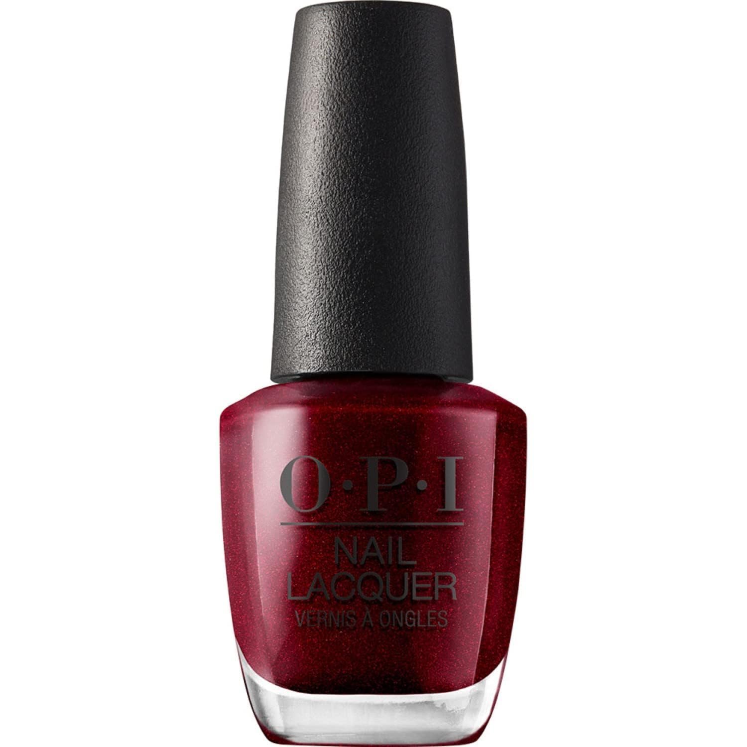 OPI Nail Lacquer I'm Not Really a Waitress | Opaque Dark Red Pearl Polish