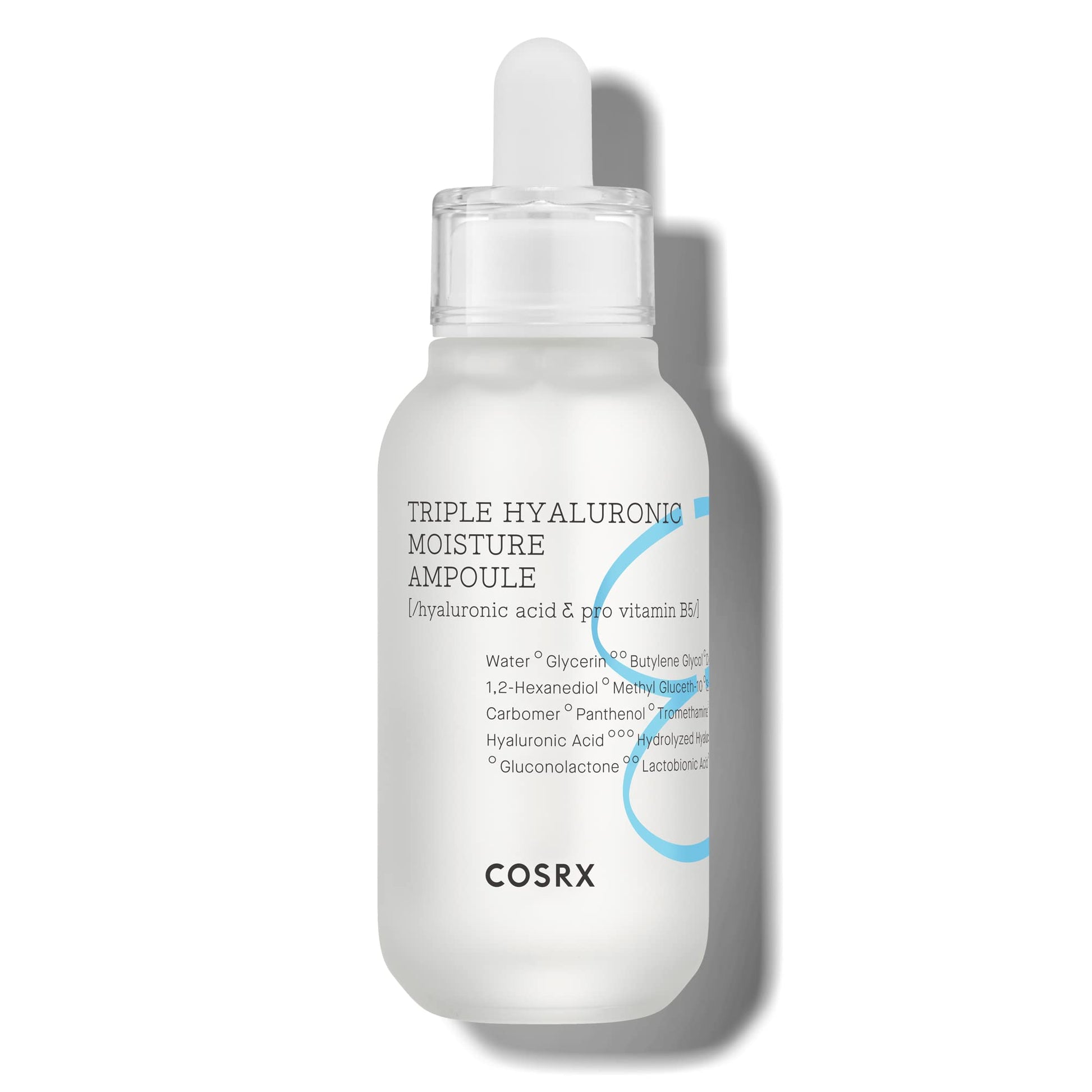 COSRX 3X Hyaluronic Acid Moisture Ampoule For Dry Skin, 1.35 fl.oz