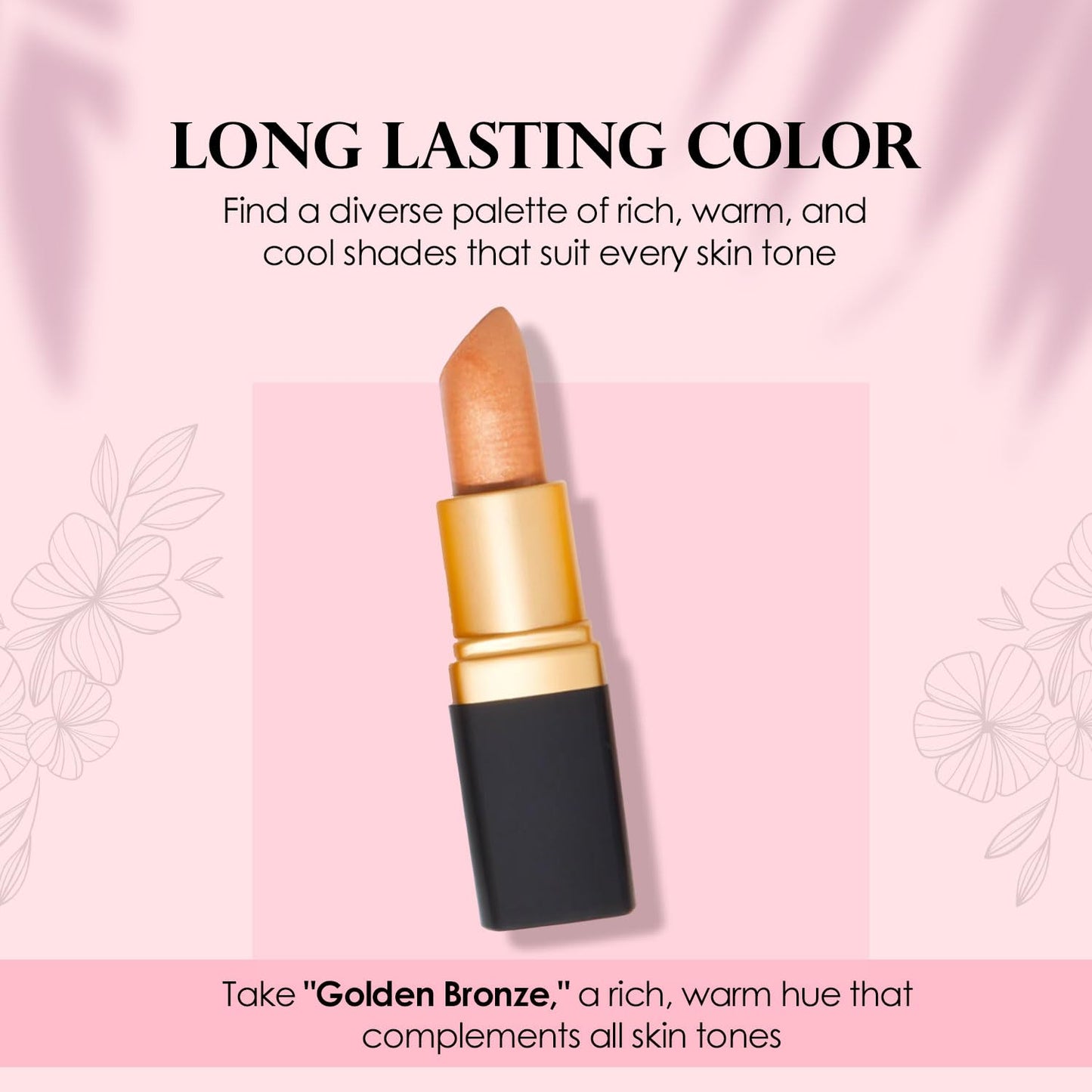 Vera Moore Cosmetics Soft Creme Lipstick - with Maximum Hydration & Moisture, Long Lasting Light Weight Opaque Color & Staying Power - Won't Feather or Fade - Fragrance & Paraben Free (Autumn Gold)