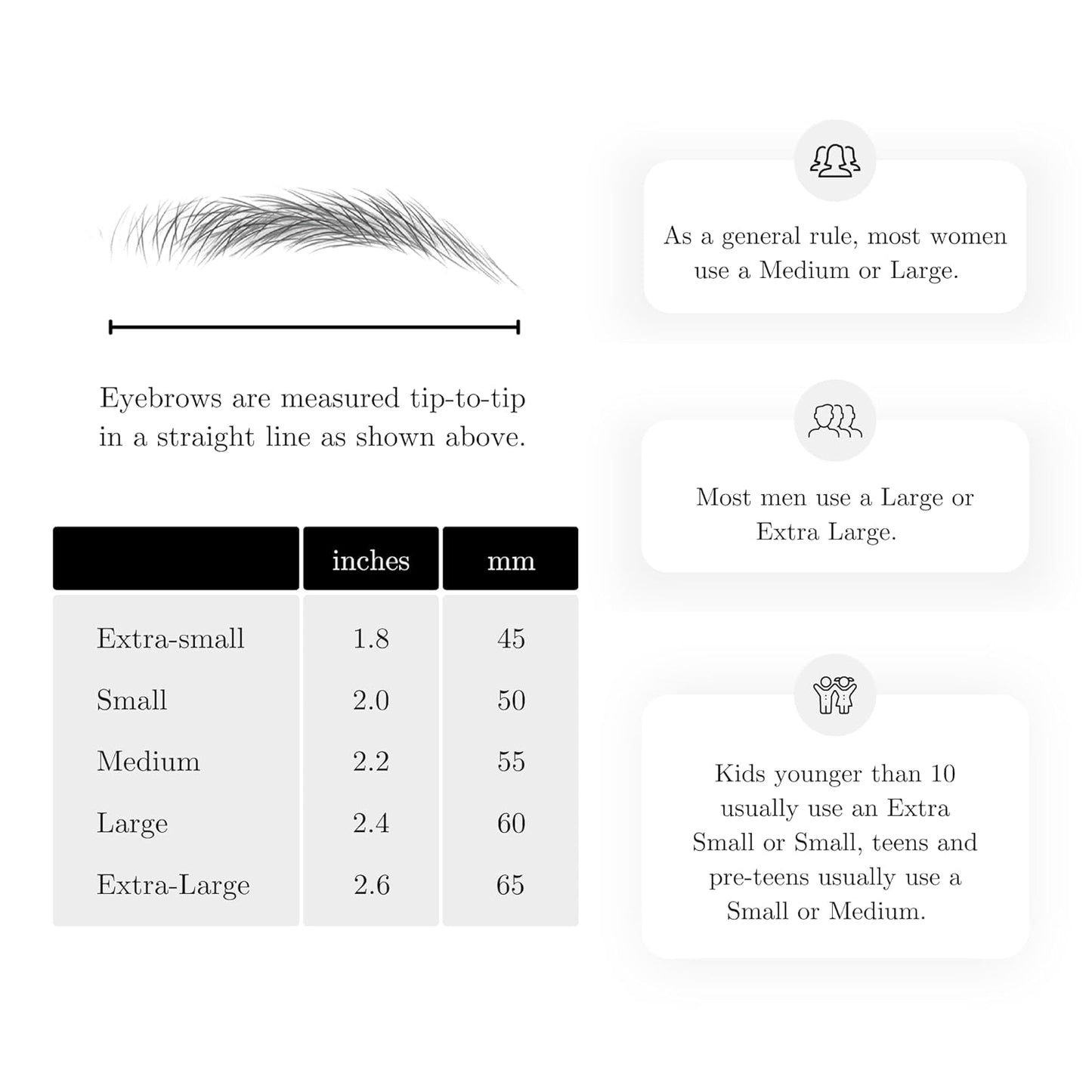 (10 pairs) Medium Blonde Temporary Eyebrow Tattoo - Medium Size - Waterproof & Smudgeproof - Everyday Brow Style Eyebrow Stickers - Sheet Lasts up to 30 Days - Won't Work on Existing Brows