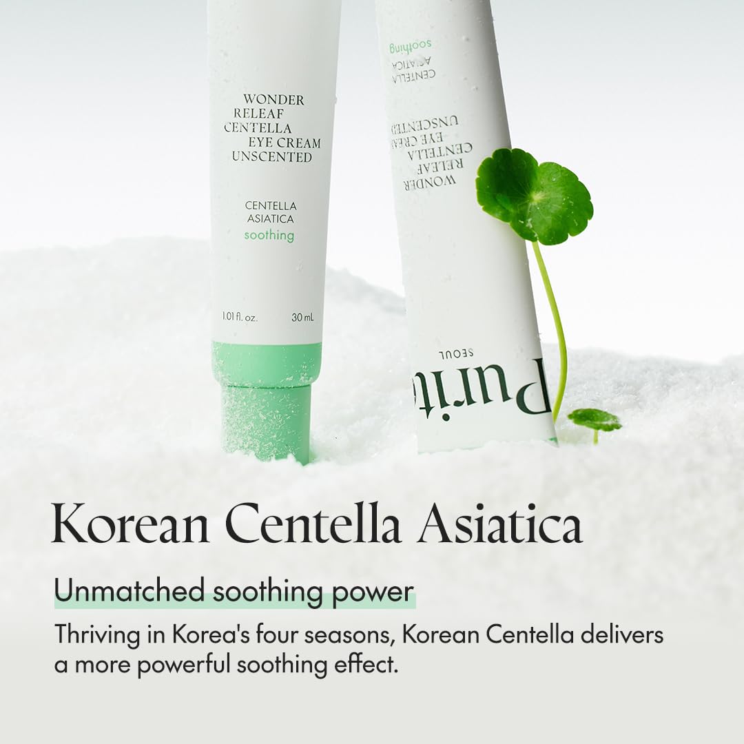 PURITO Centella Unscented Eye Cream | Care For Wrinkles & Dark Circle