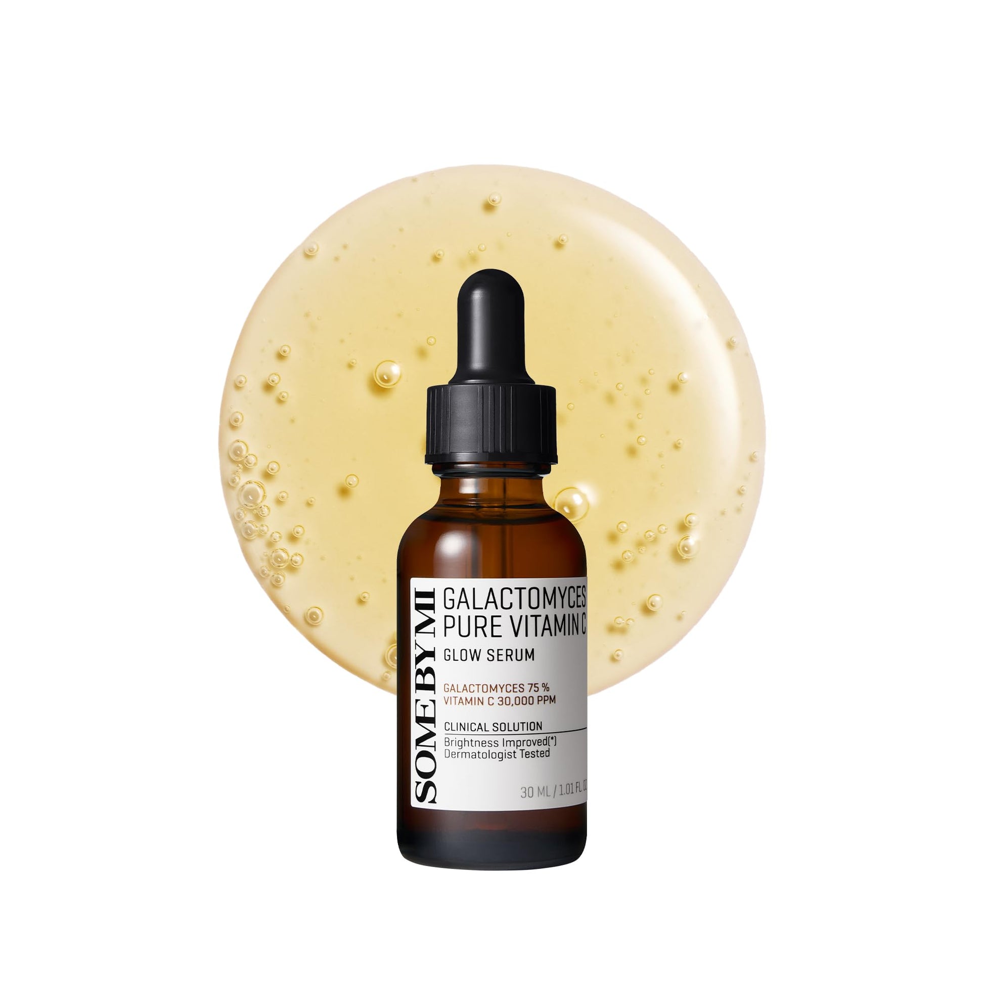 SOME BY MI Galactomyces Pure Vitamin C Glow Serum - 1.01Oz, 30ml - Korean Vitamin C Face Serum for