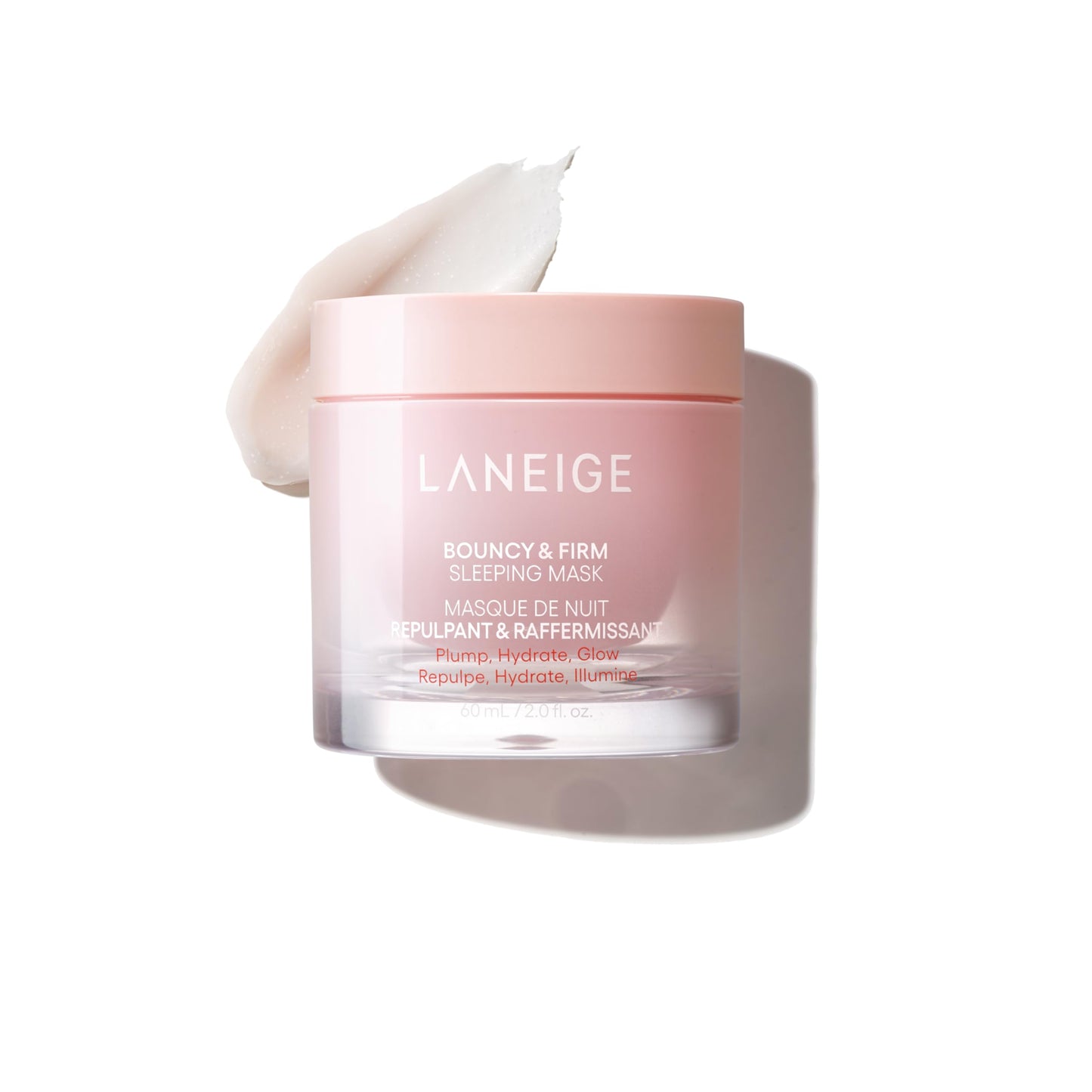 LANEIGE Bouncy & Firm Sleeping Mask: Korean Overnight Face Mask to Plump, Firm, & Boost Elasticity