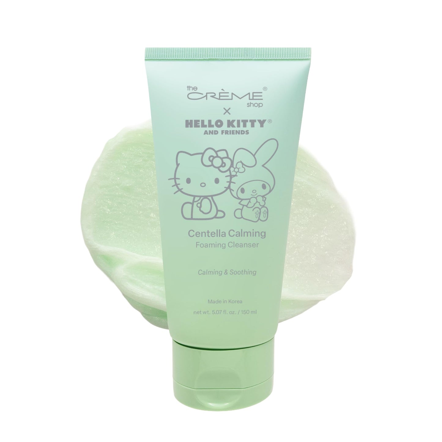 The Crème Shop Hello Kitty Centella Foaming Cleanser, Daily Face Wash