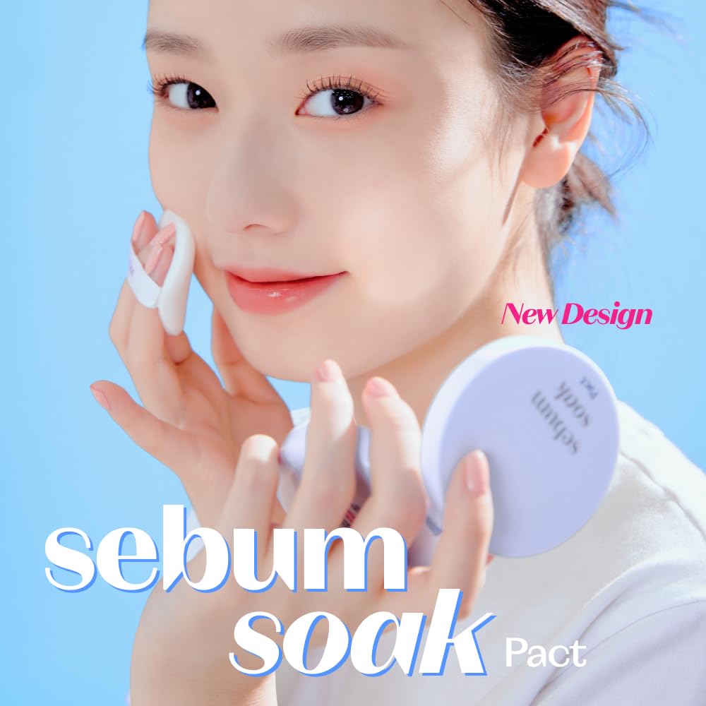 Etude Sebum Soak Pact | Facial Oil Control and Soft Skin with This Mineral Powder that Absorbs