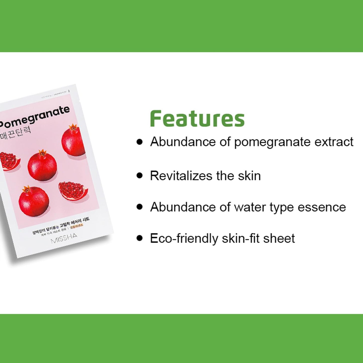 Missha Airy Fit Sheet Mask POMEGRANATE