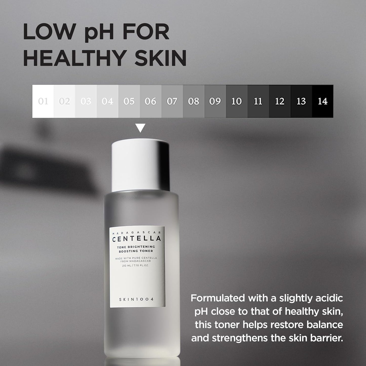SKIN1004 Tone Balancing Boosting Toner, Korean Face Toner for Uneven Skin Tone, Centella Toner with