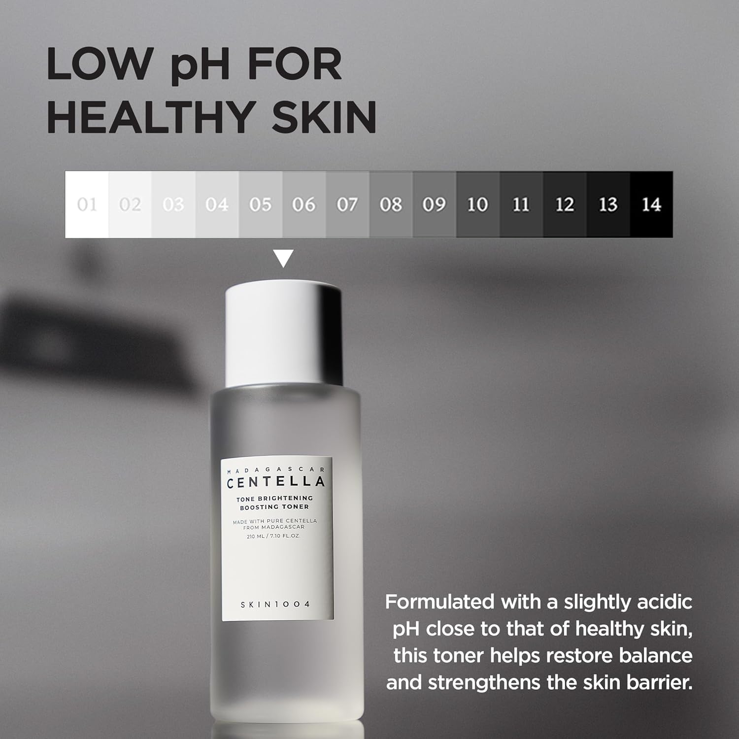 SKIN1004 Tone Balancing Boosting Toner, Korean Face Toner for Uneven Skin Tone, Centella Toner with