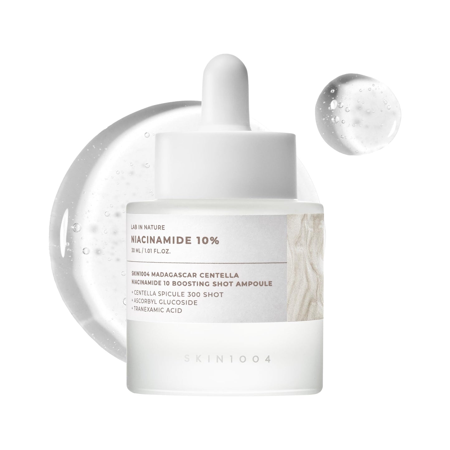 SKIN1004 Niacinamide 10% Boosting Shot Ampoule, Niacinamide Spicule Serum for Face, Facial Ampoule