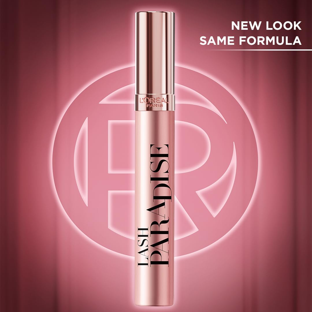 L'Oreal Paris Makeup Voluminous Lash Paradise Mascara, Voluptuous Volume, Intense Length, Feathery