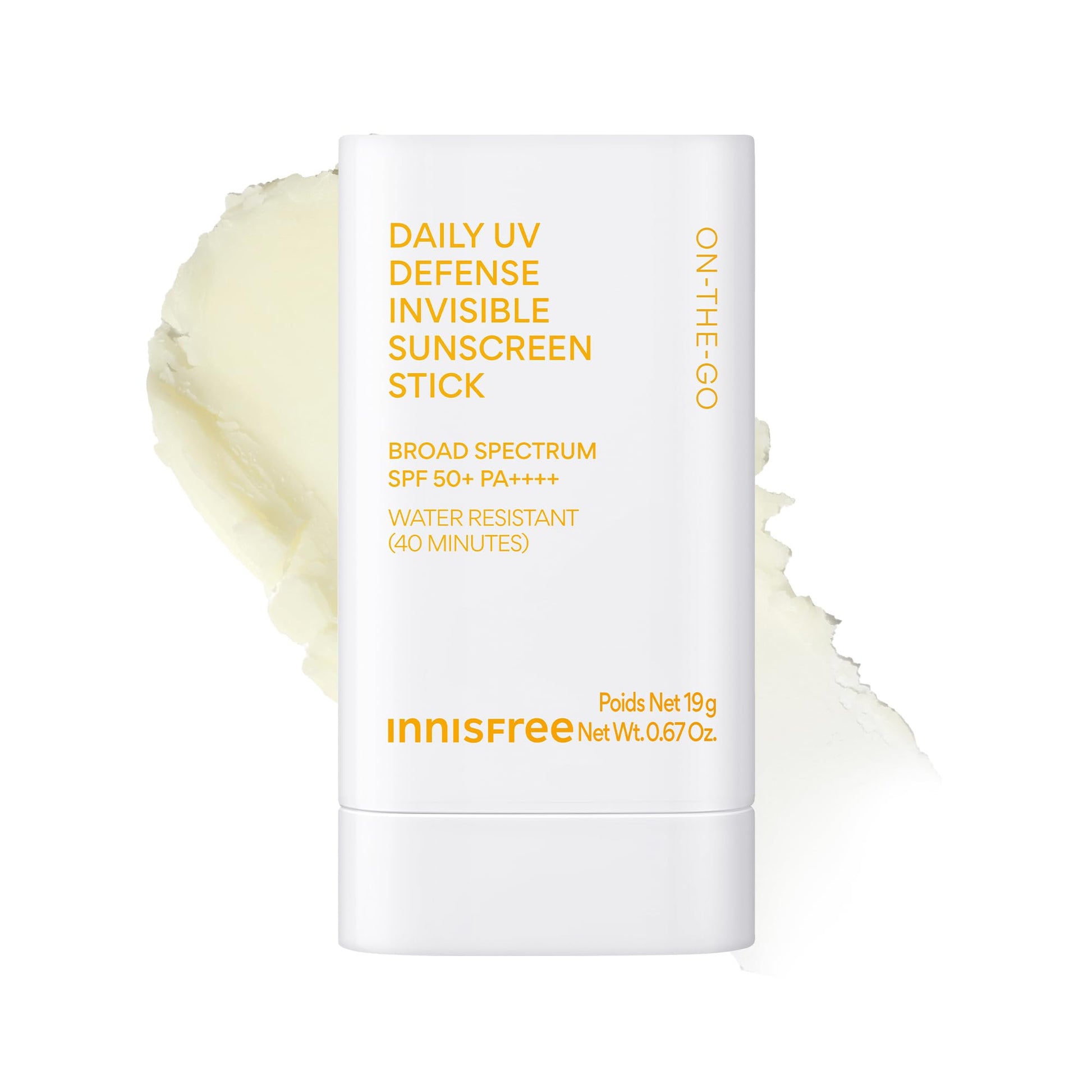 innisfree Daily UV Defense Sunscreen Stick SPF 50+​ | Korean Sunscreen Stick for Face and Body with